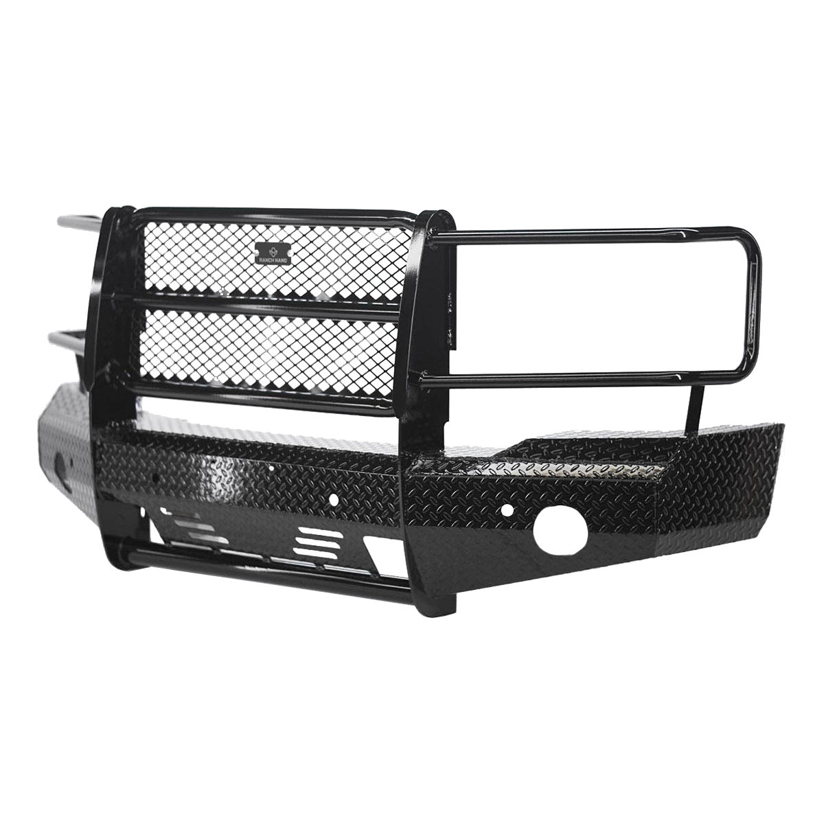 Ranch Hand FSG14HBL1 Summit Front Bumper with Grille Guard thumbnail 0