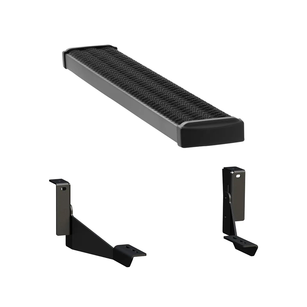 LUVERNE Grip Step 7" x 54" Black Aluminum Rear Step, Select Ram ProMaster 415254-401478 thumbnail 0