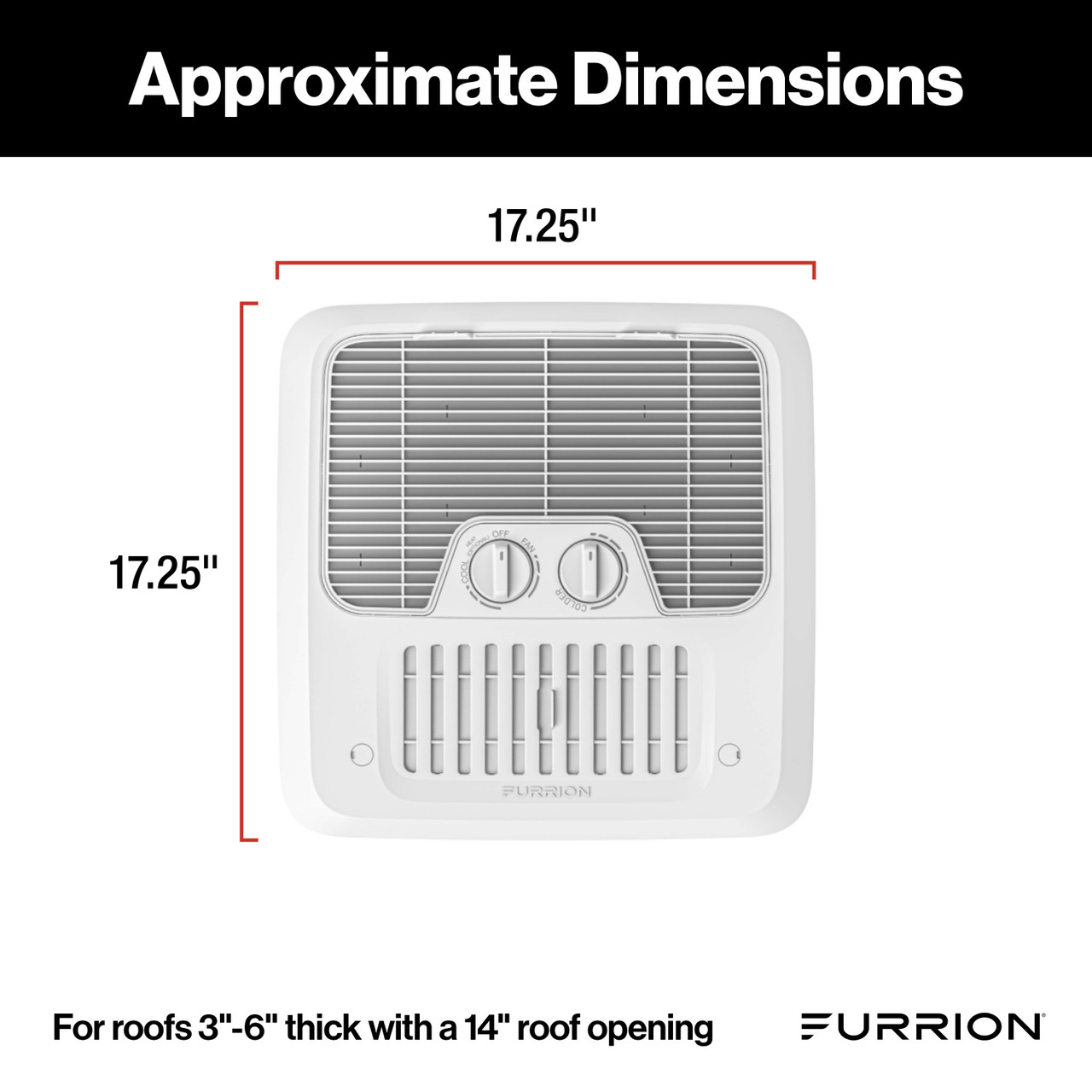 Furrion Chill RV AC Standard Air Distribution Box for Manual Control #FACT11CA-PS thumbnail 1