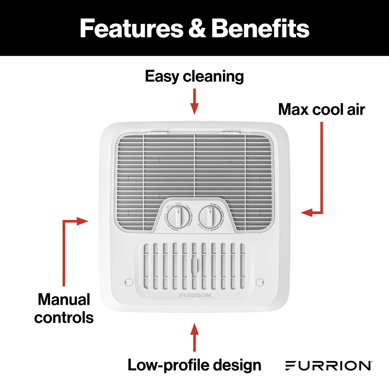 Furrion Chill RV AC Standard Air Distribution Box for Manual Control #FACT11CA-PS thumbnail 2