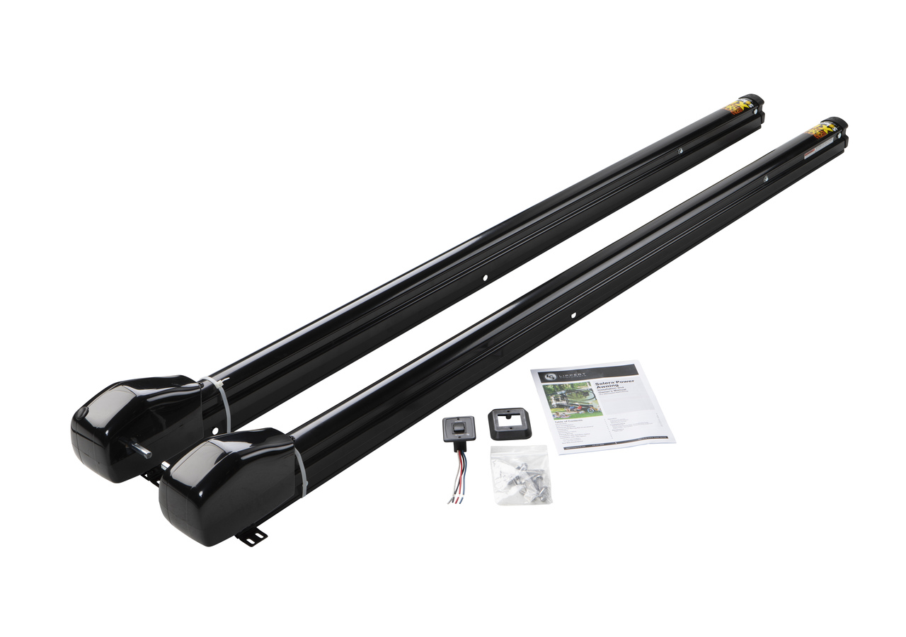Solera 3000XL Series RV Awning Arms & Hardware Kit - 78" Black #362243 thumbnail 0