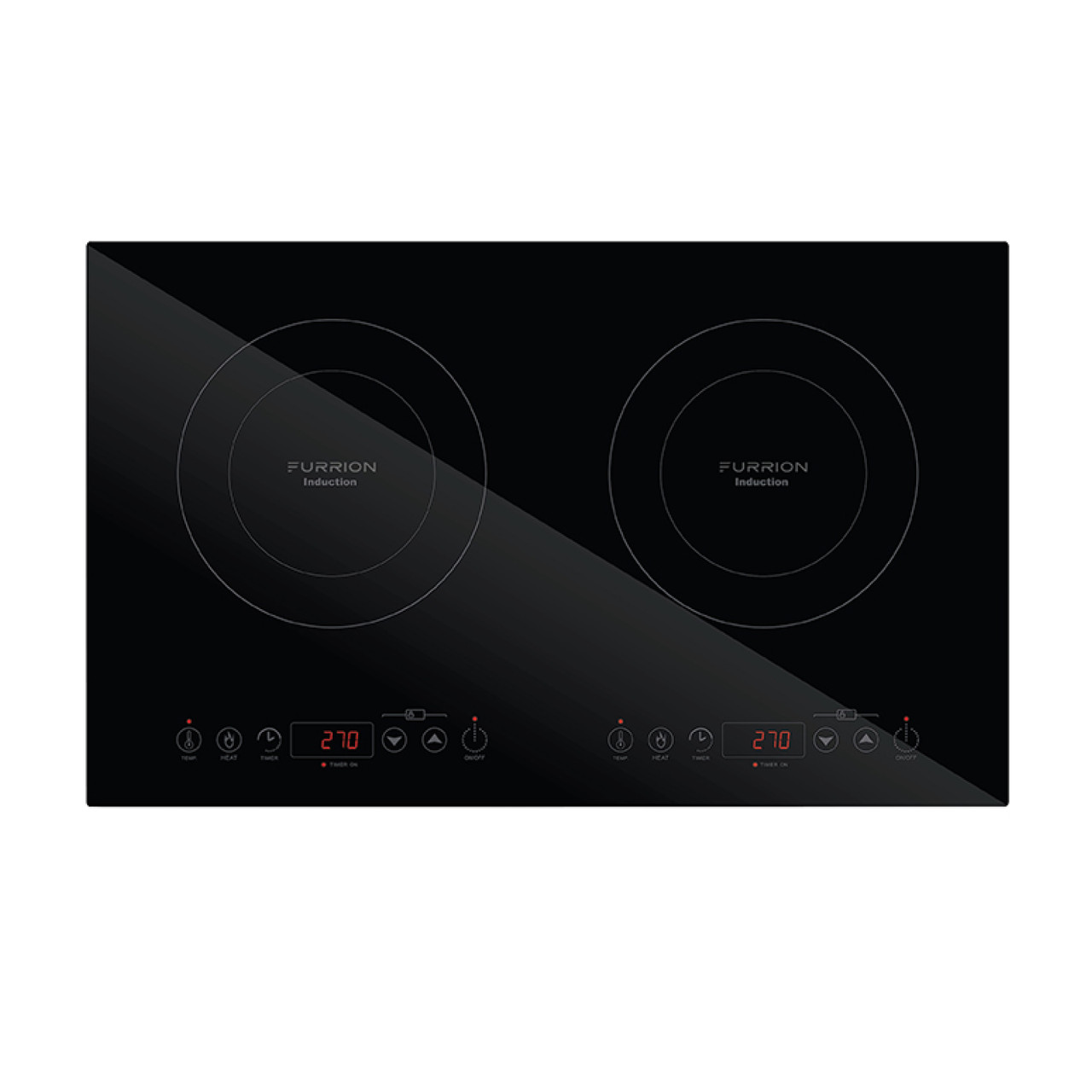Furrion 2-Burner RV Induction Cooktop - 21" Black Glass #FIH21G2A-BG thumbnail 0