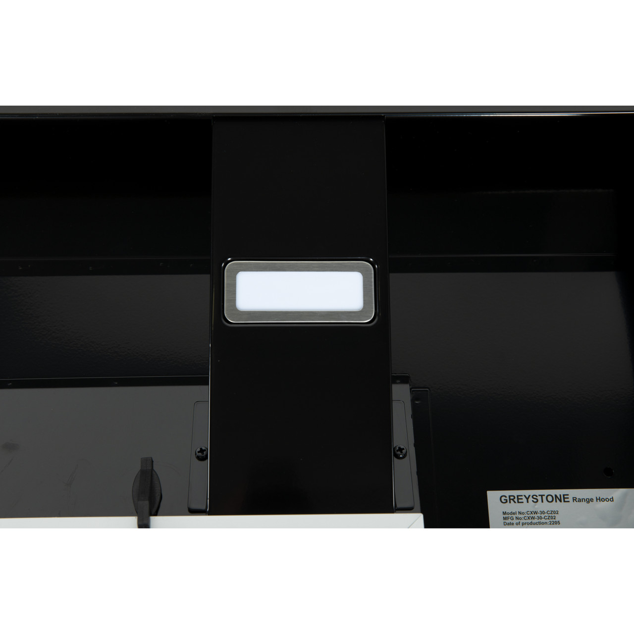Greystone 22 Inch 12 Volt Black with Stainless Steel Front Range Hood #CXW-30-CZ02 thumbnail 3