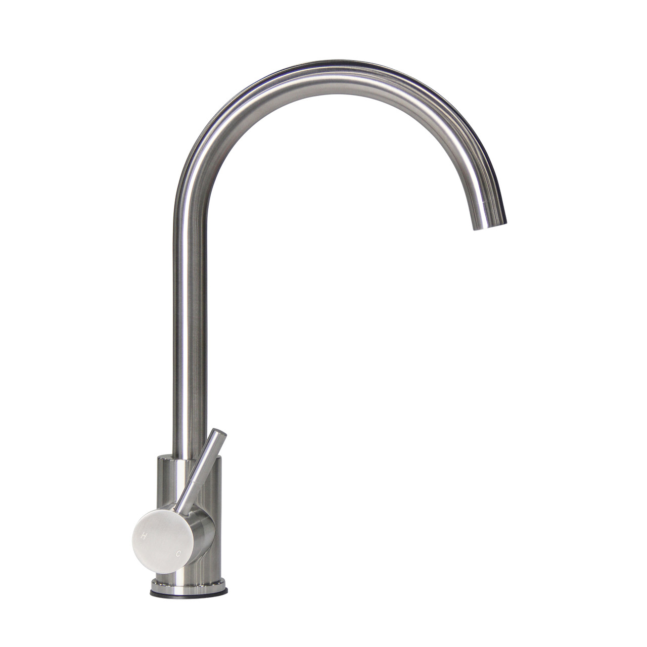 Lippert Flow Max Curved Gooseneck Faucet - Stainless Steel thumbnail 0