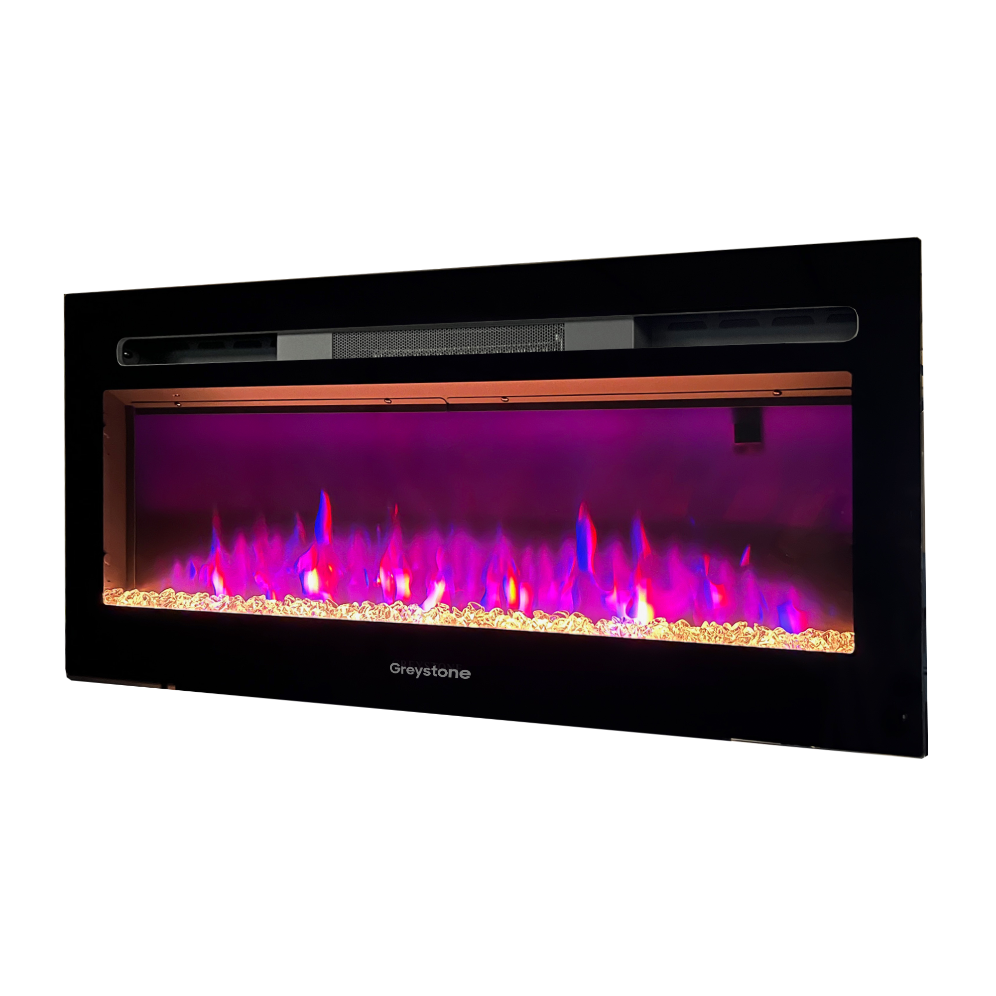 Greystone 3-Color Crystal LED Fireplace - 36" with Remote #F36-18A thumbnail 0