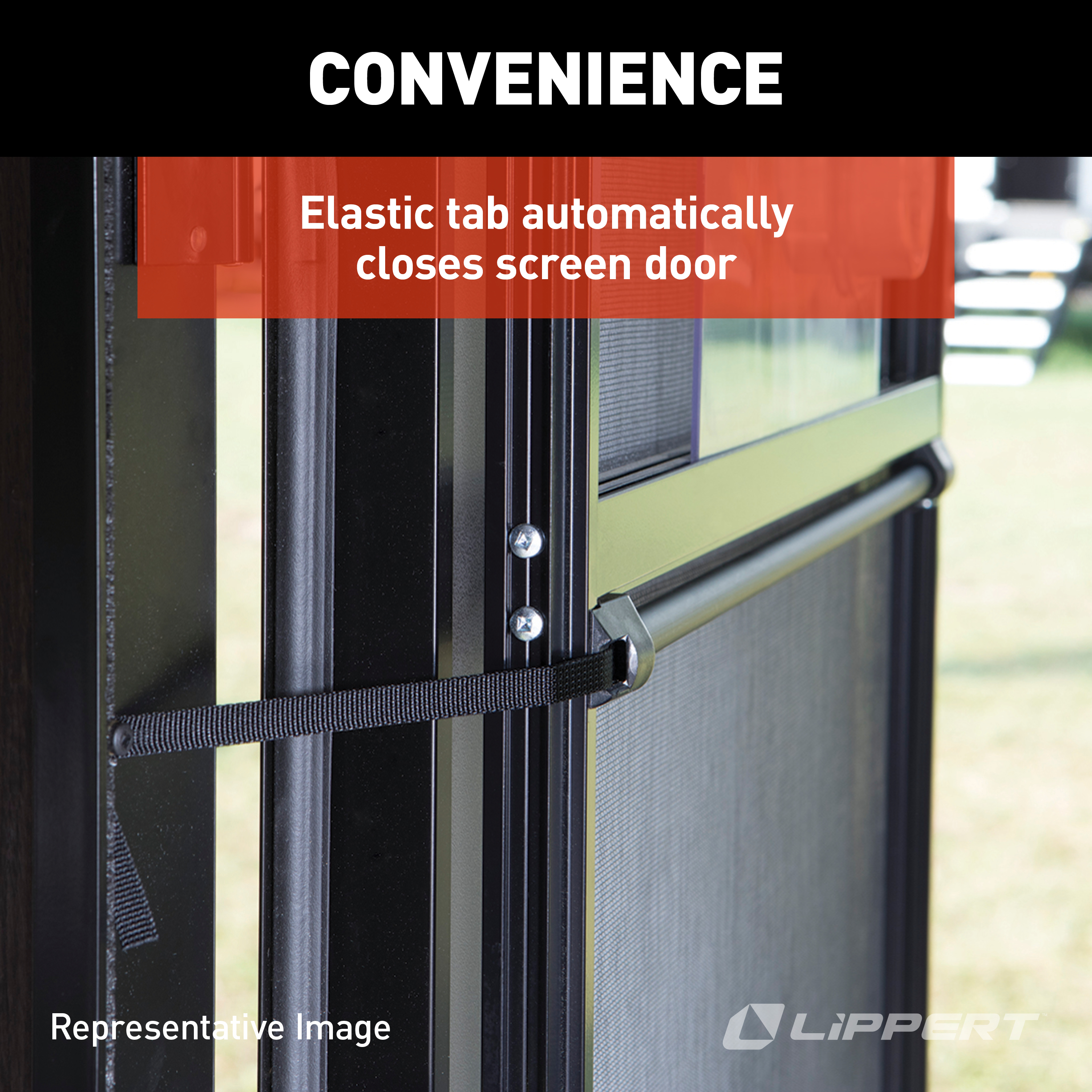 Lippert Screen Shot Automatic RV Screen Door Closer - 22" #730811 thumbnail 5