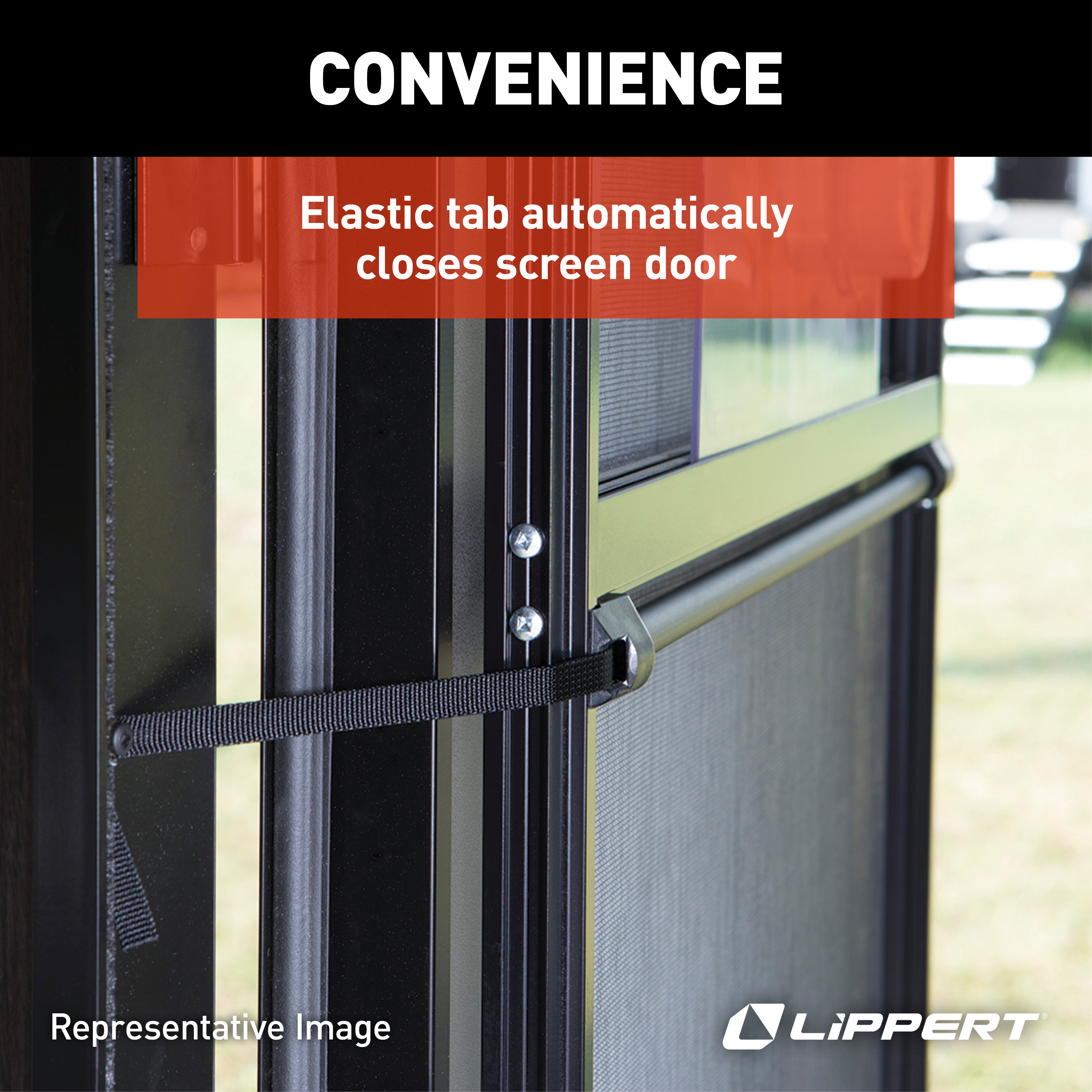 Lippert Screen Shot Automatic RV Screen Door Closer - 24" #730812 thumbnail 5