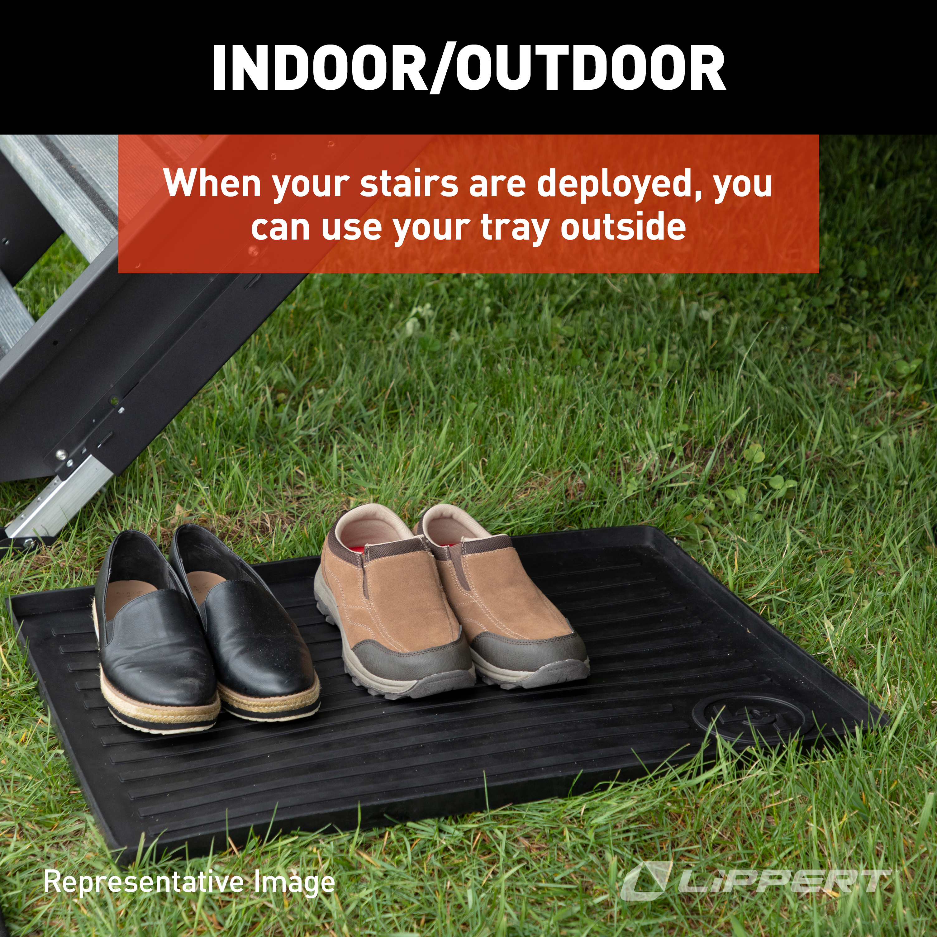 Lippert Solid Step All-Weather Floor Tray #801380 thumbnail 6