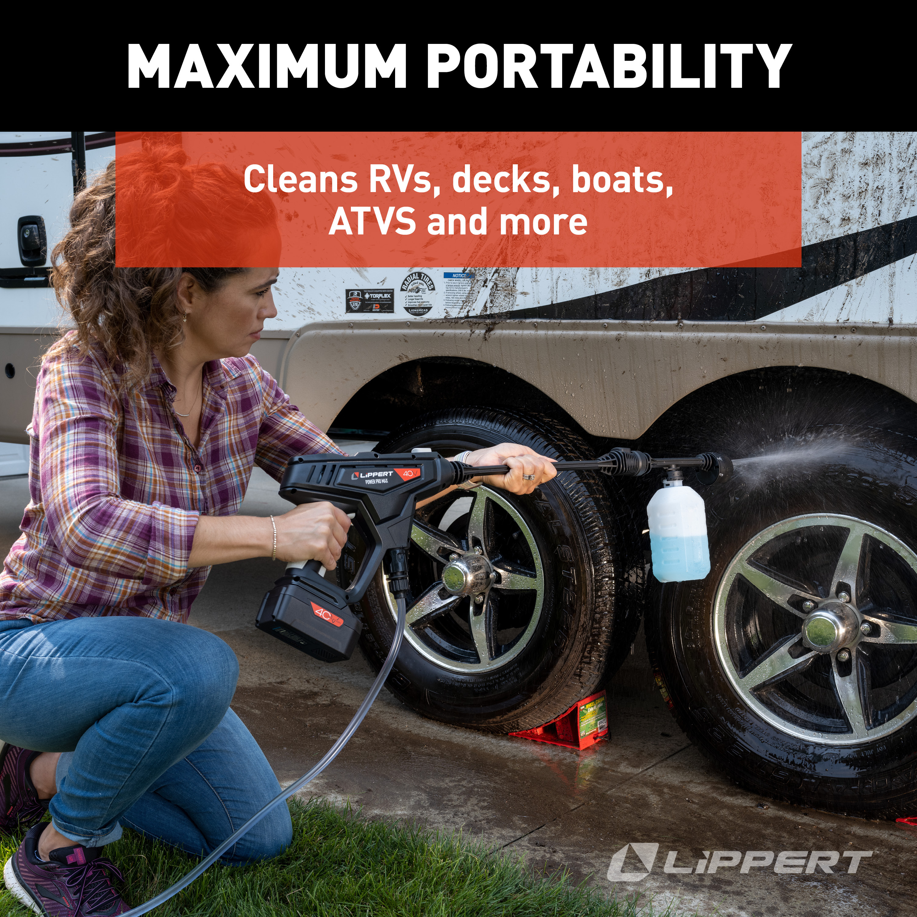 Lippert Power Pro Max Portable Pressure Washer thumbnail 7