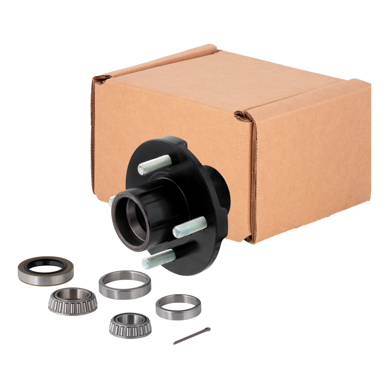 Lippert Idler Hub, 4 on 4.0" - 2,200 lbs. (with Bearing Cone Kit) 814206 thumbnail 0