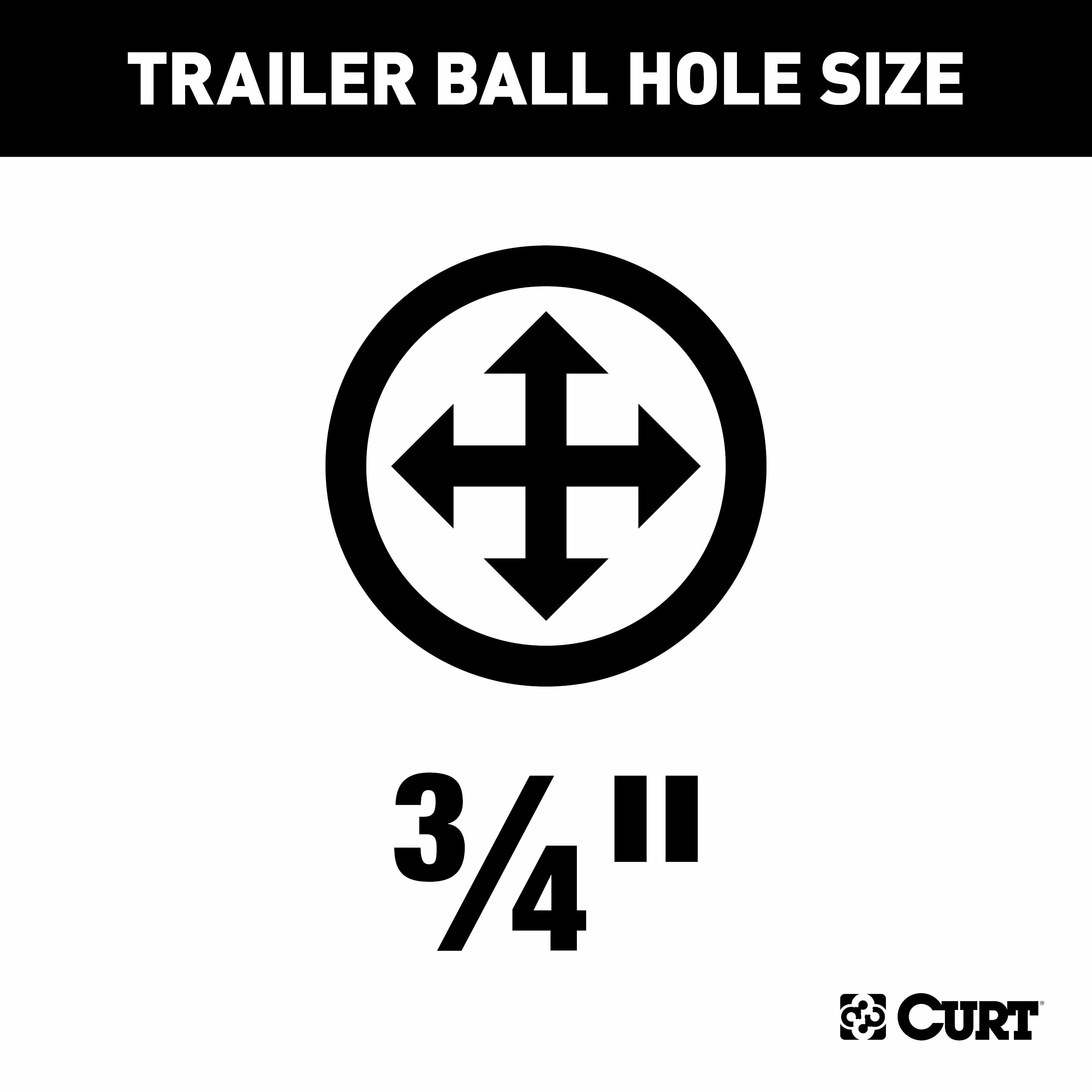1987-1988 Toyota Cressida Sedan Class 1 Fixed-Tongue Trailer Hitch with 2" & 1-7/8" Ball thumbnail 6
