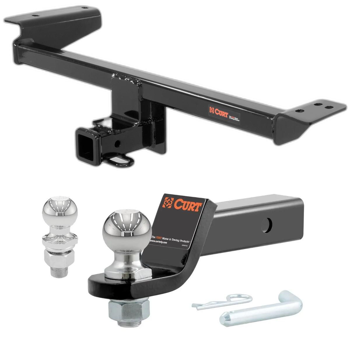 2018-2019 Land Rover Range Rover Evoque HSE, Sport Utility CURT Class 3 Trailer Hitch, 2" Receiver + 2" Ball + 1-7/8" Ball Kit thumbnail 0
