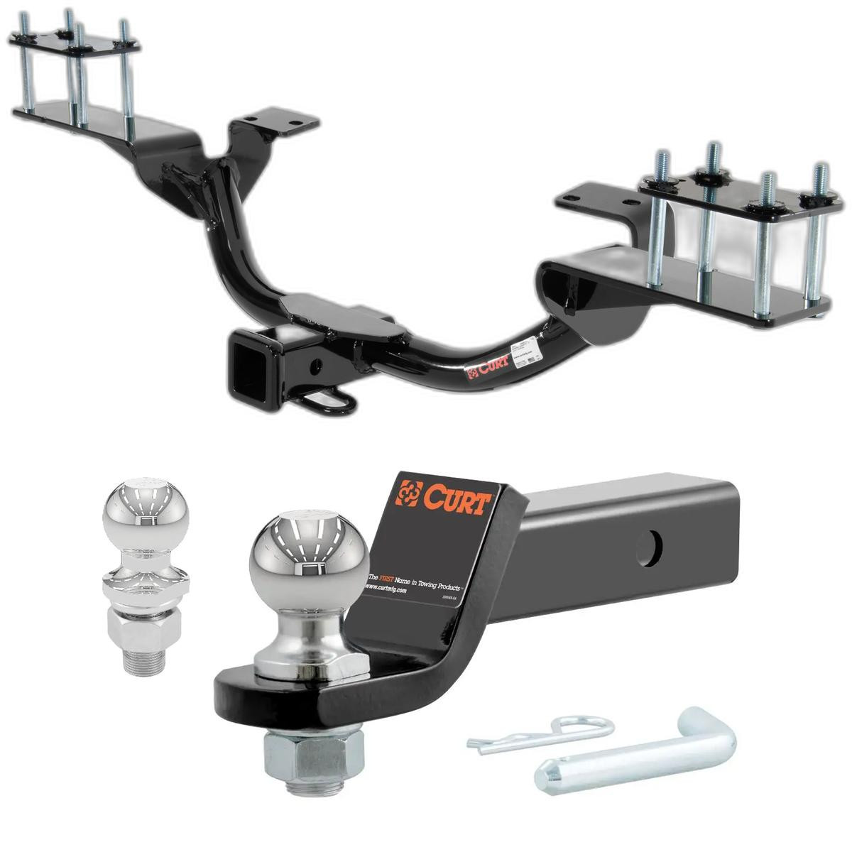 2011 Mercedes-Benz ML350 Bluetec 4Matic CURT Class 3 Hitch, 2" Receiver + 2" Ball + 1-7/8" Ball Kit thumbnail 0