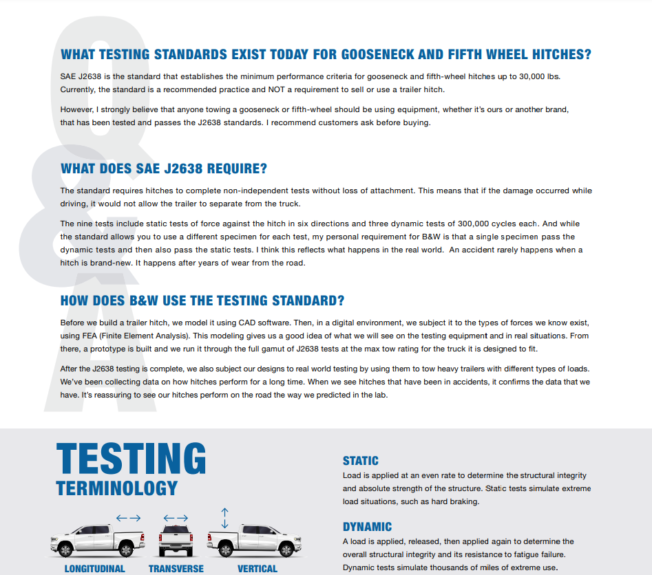 B&W 22K Flatbed Single-Point Companion 5th Wheel Hitch Kit RVK3050 thumbnail 3
