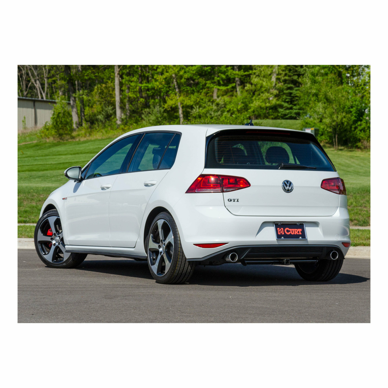 2015-2024 Volkswagen GTI All Class 1 Trailer Hitch, 1-1/4" Receiver + 2" Ball + 1-7/8" Ball Kit thumbnail 3