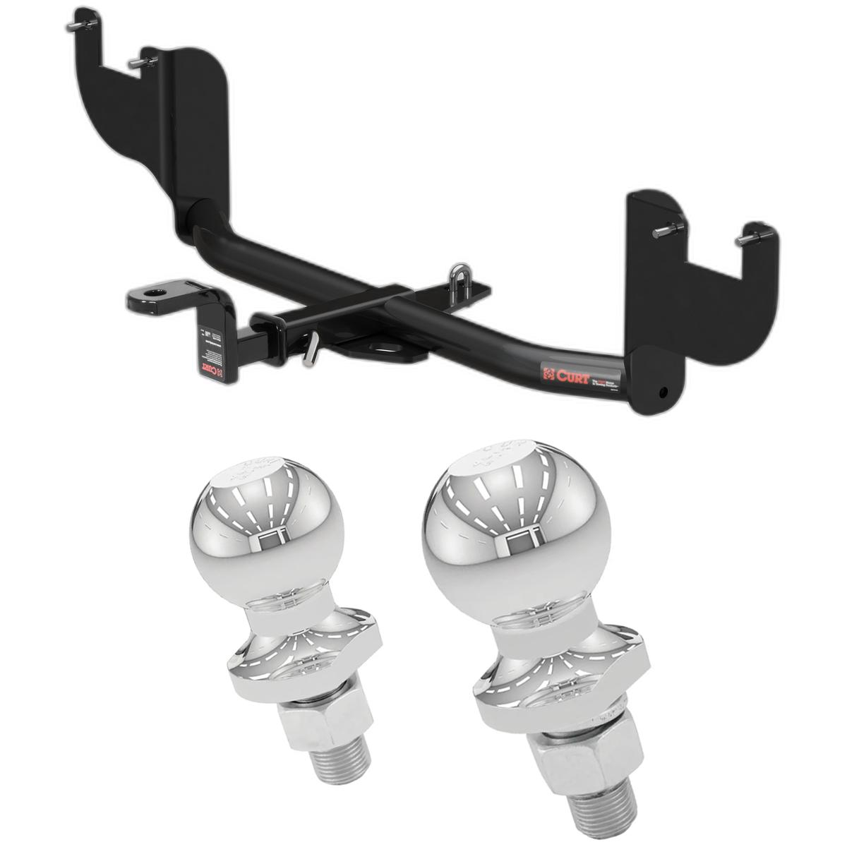 2017-2018 Hyundai Elantra With factory recovery loop Class 1 Trailer Hitch, 1-1/4" Ball Mount thumbnail 0