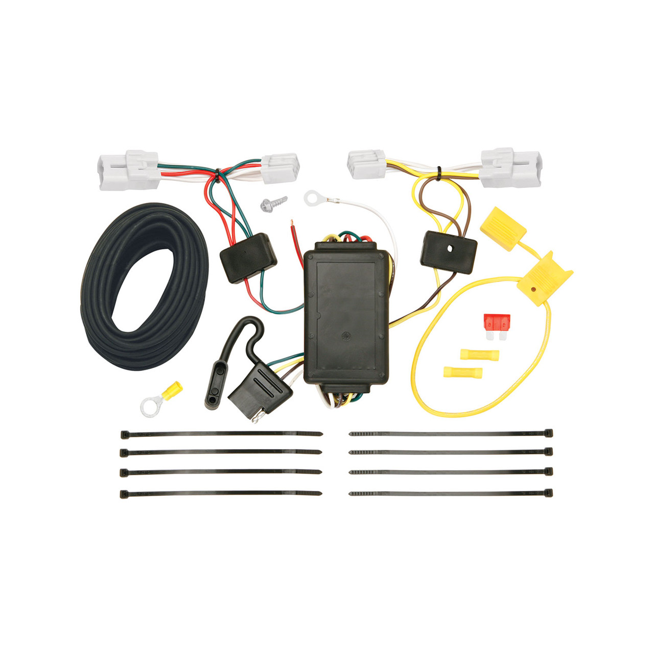 2007-2011 Toyota Yaris Tekonsha Plug & Play T-Connector Adapter Trailer Wiring 118517 thumbnail 0