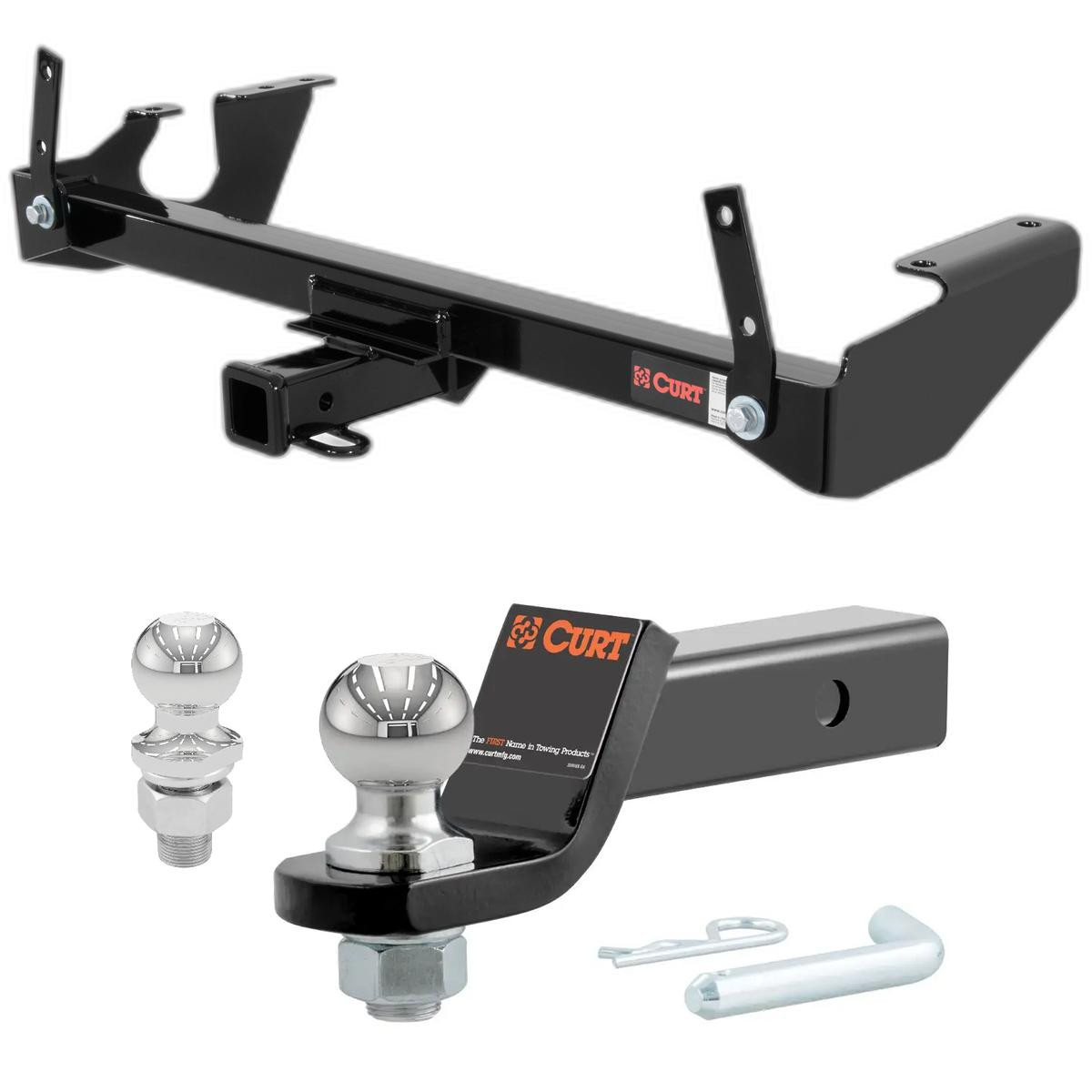 1981-1994 Dodge B350 All CURT Class 3 Trailer Hitch, 2" Receiver + 2" Ball + 1-7/8" Ball Kit thumbnail 0