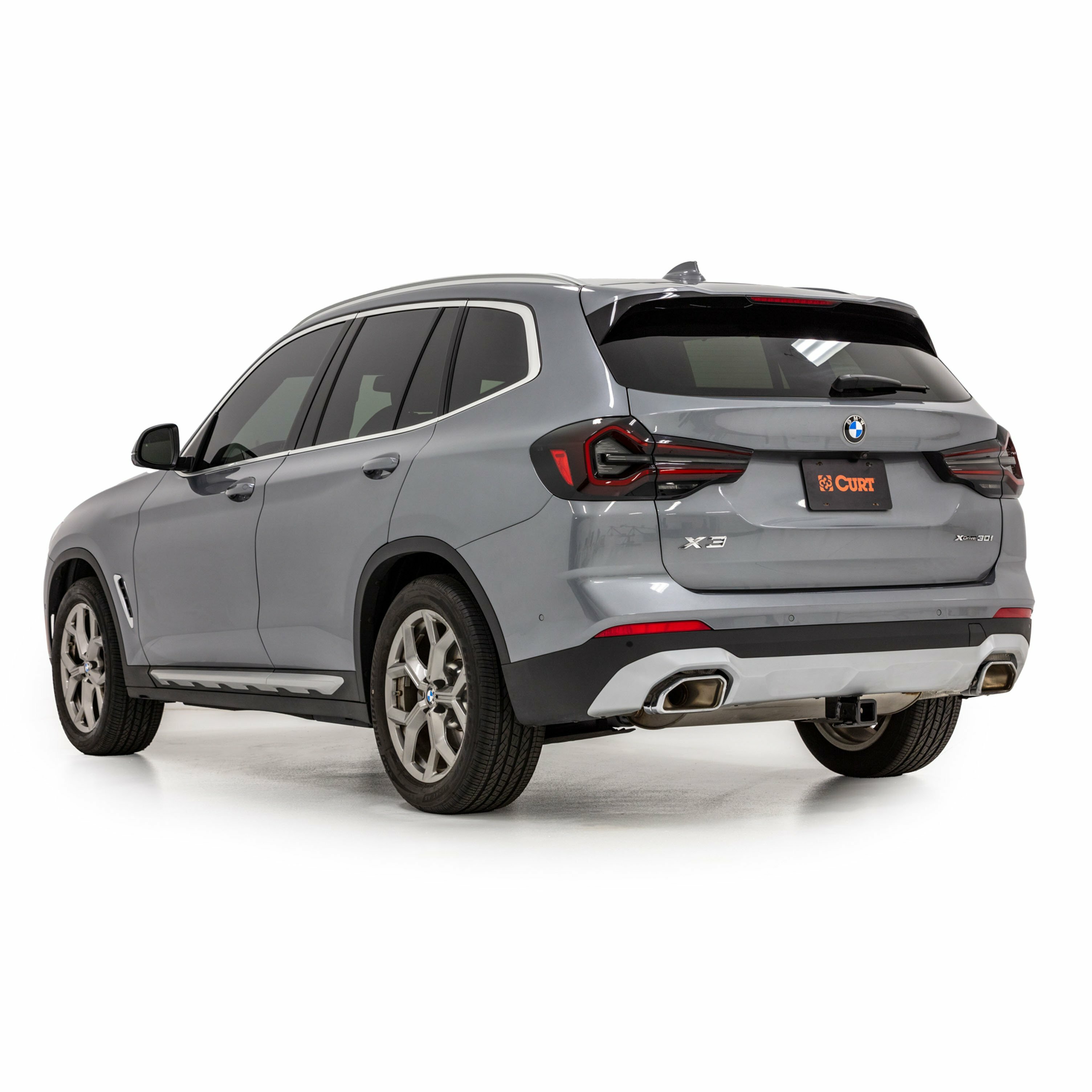 2011-2025 BMW X3 All CURT Class 3 Trailer Hitch, 2" Receiver + 2" Ball + 1-7/8" Ball Kit thumbnail 1