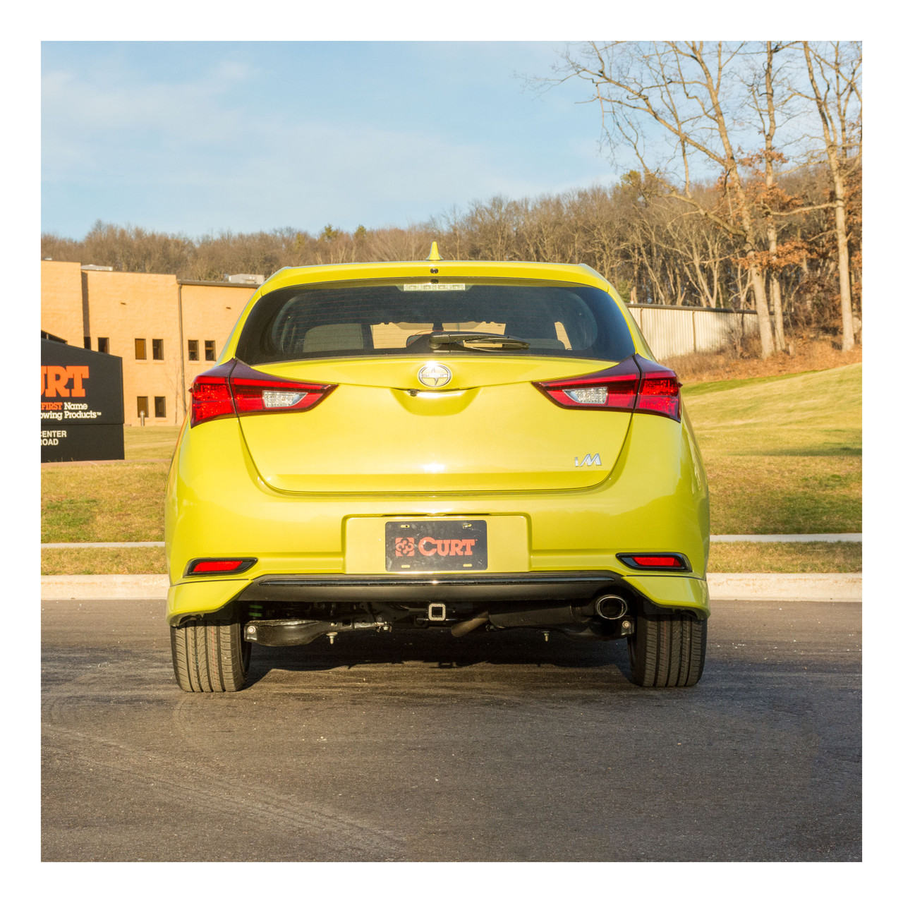 2017-2018 Toyota Corolla iM Base Class 1 Trailer Hitch, 1-1/4" Receiver + 2" Ball + 1-7/8" Ball Kit thumbnail 4