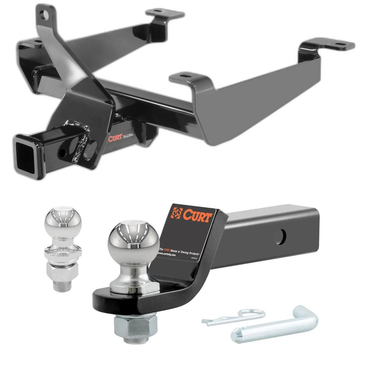 2019-2022 Land Rover Range Rover Sport Excluding Hybrid CURT Class 3 Trailer Hitch, 2" Receiver + 2" Ball + 1-7/8" Ball Kit thumbnail 0