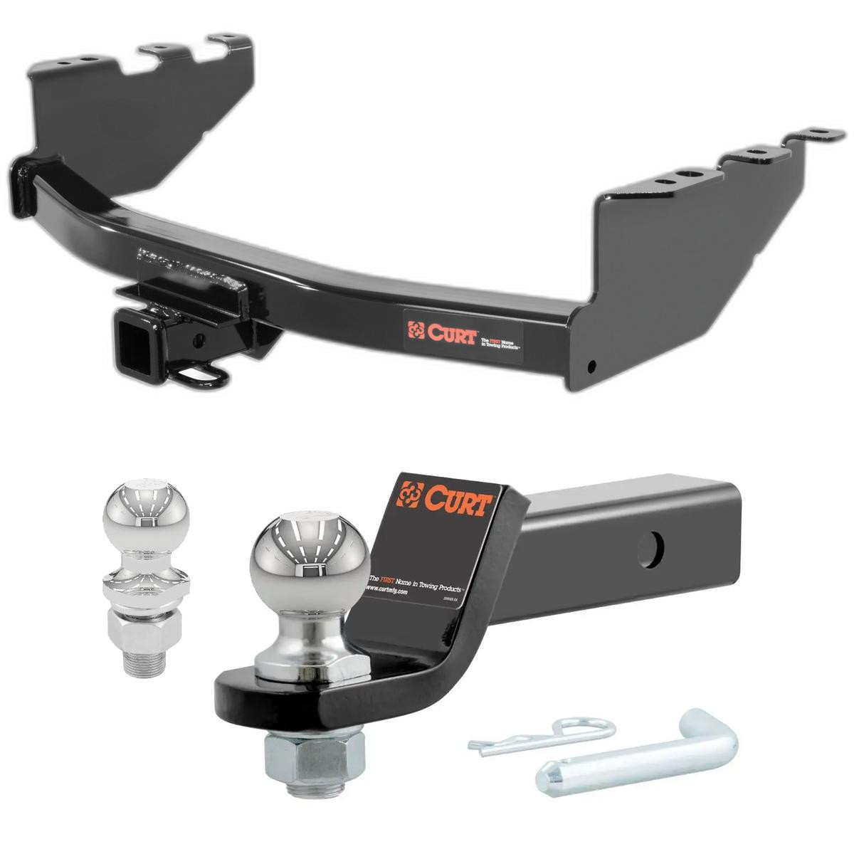 2014-2018 Chevrolet Silverado 1500 All CURT Class 3 Hitch, 2" thumbnail 0
