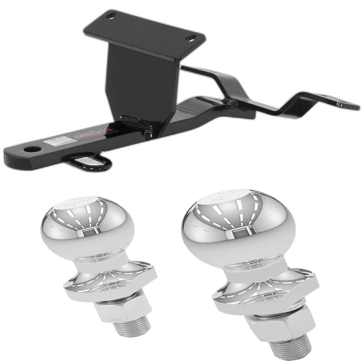 1987-1990 Acura Legend Coupe Class 1 Fixed-Tongue Trailer Hitch with 2" & 1-7/8" Ball thumbnail 0