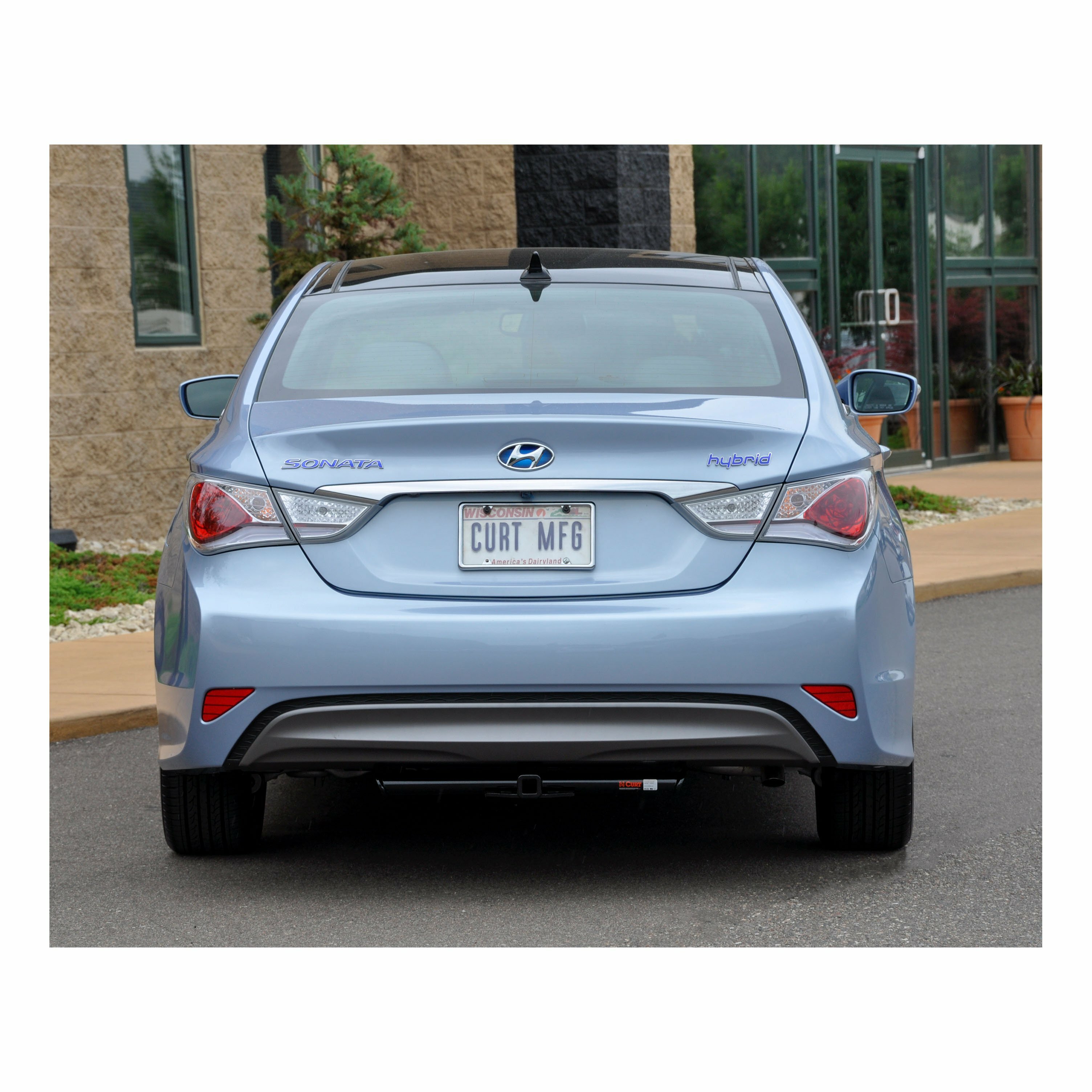 2011-2014 Hyundai Sonata All Class 1 Trailer Hitch, 1-1/4" Receiver + 2" Ball + 1-7/8" Ball Kit thumbnail 3