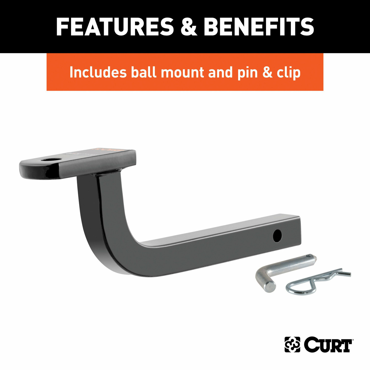2000-2013 Chevrolet Impala All Class 2 Trailer Hitch, 1-1/4" Ball Mount thumbnail 6