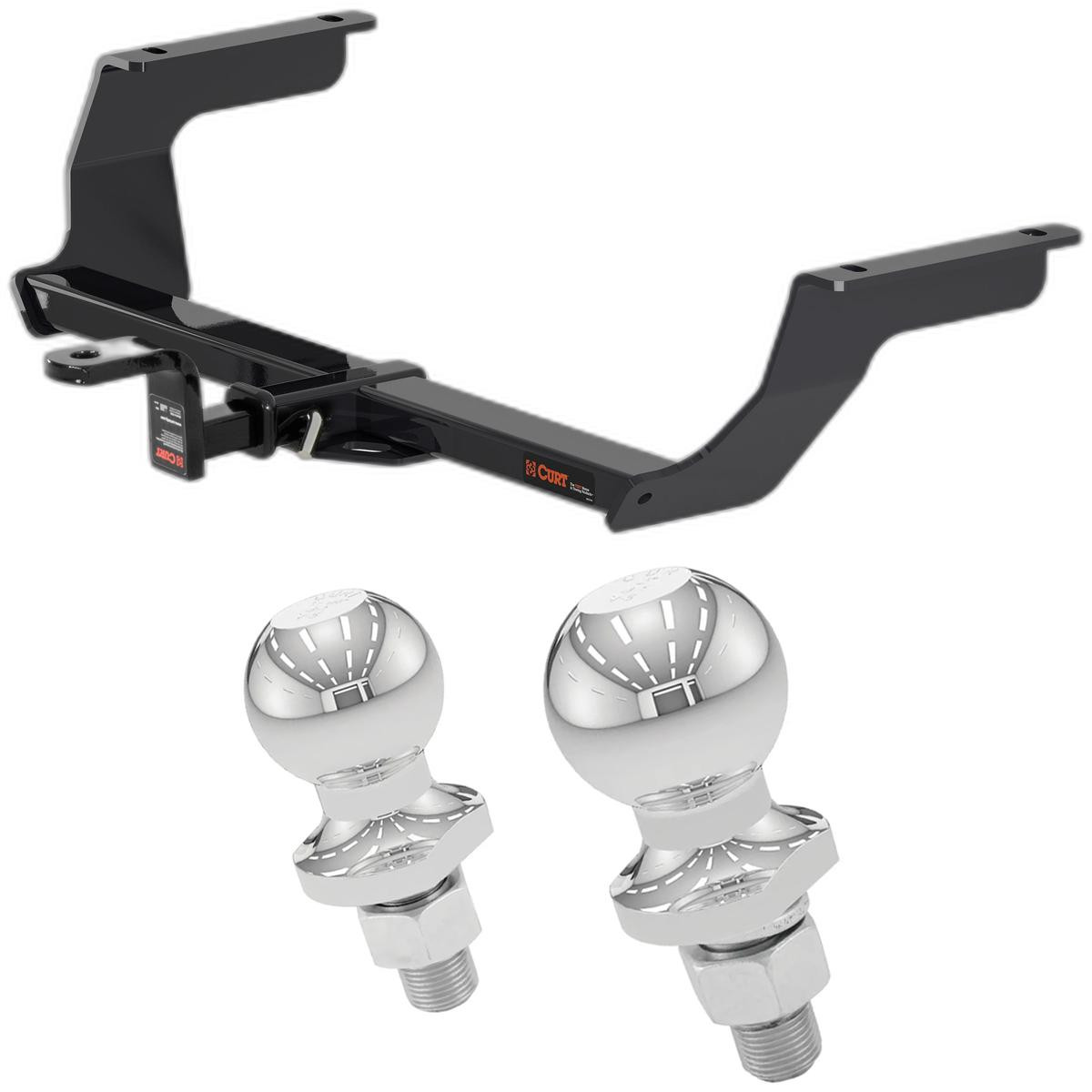 2017-2023 Subaru Impreza Hatchback, single exhaust Class 1 Trailer Hitch, 1-1/4" Ball Mount thumbnail 0