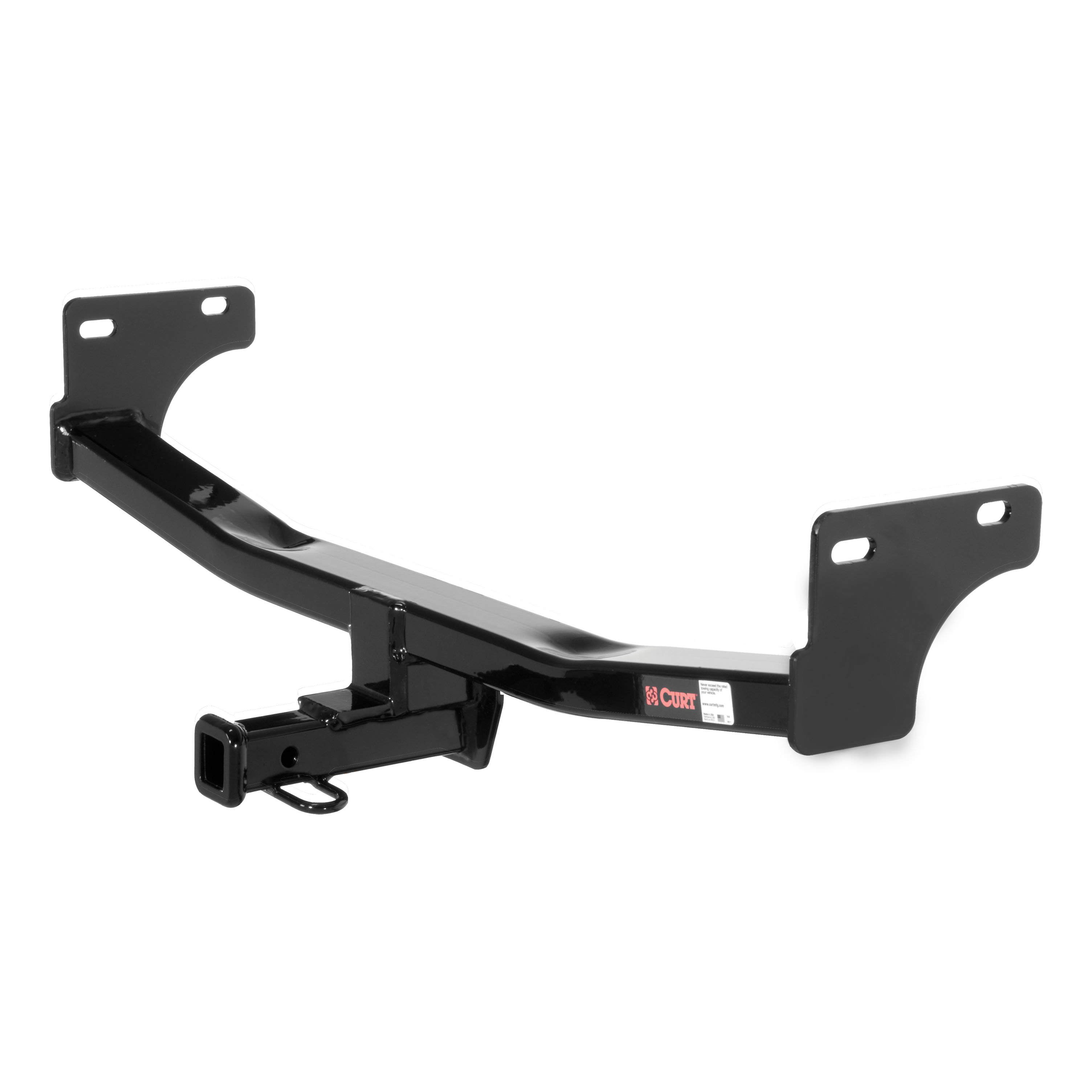 2011 - 2017 Jeep Patriot Curt 1-1/4" Class 2 Trailer Tow Hitch + 5-Flat Wiring Kit Tow Boat/Utility Trailer with Surge Brakes 12057 thumbnail 2