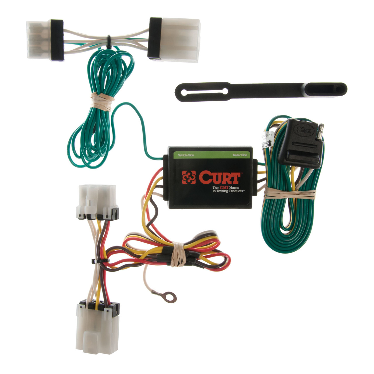 1987 - 1994 Nissan D21 Curt 2" Class 3 Trailer Tow Hitch + 5-Flat Wiring Kit Tow Boat/Utility Trailer with Surge Brakes 13092 thumbnail 1