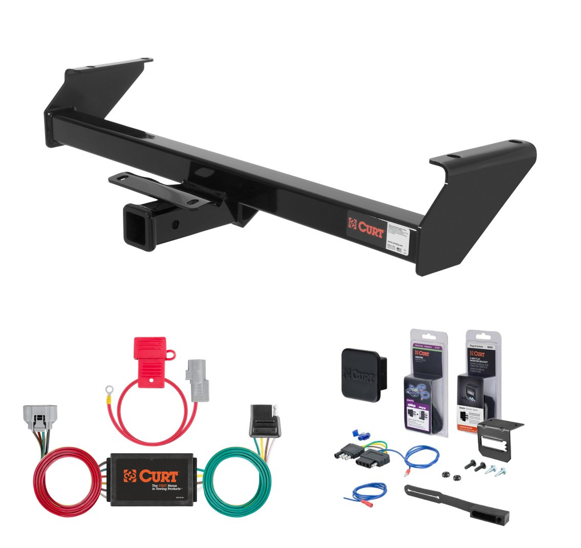 2000 Toyota Tundra #13180 will not fit with towable bumper mount Curt 2" Class 3 Trailer Tow Hitch + 5-Flat Wiring Kit Tow Boat/Utility Trailer with Surge Brakes 13180 thumbnail 0