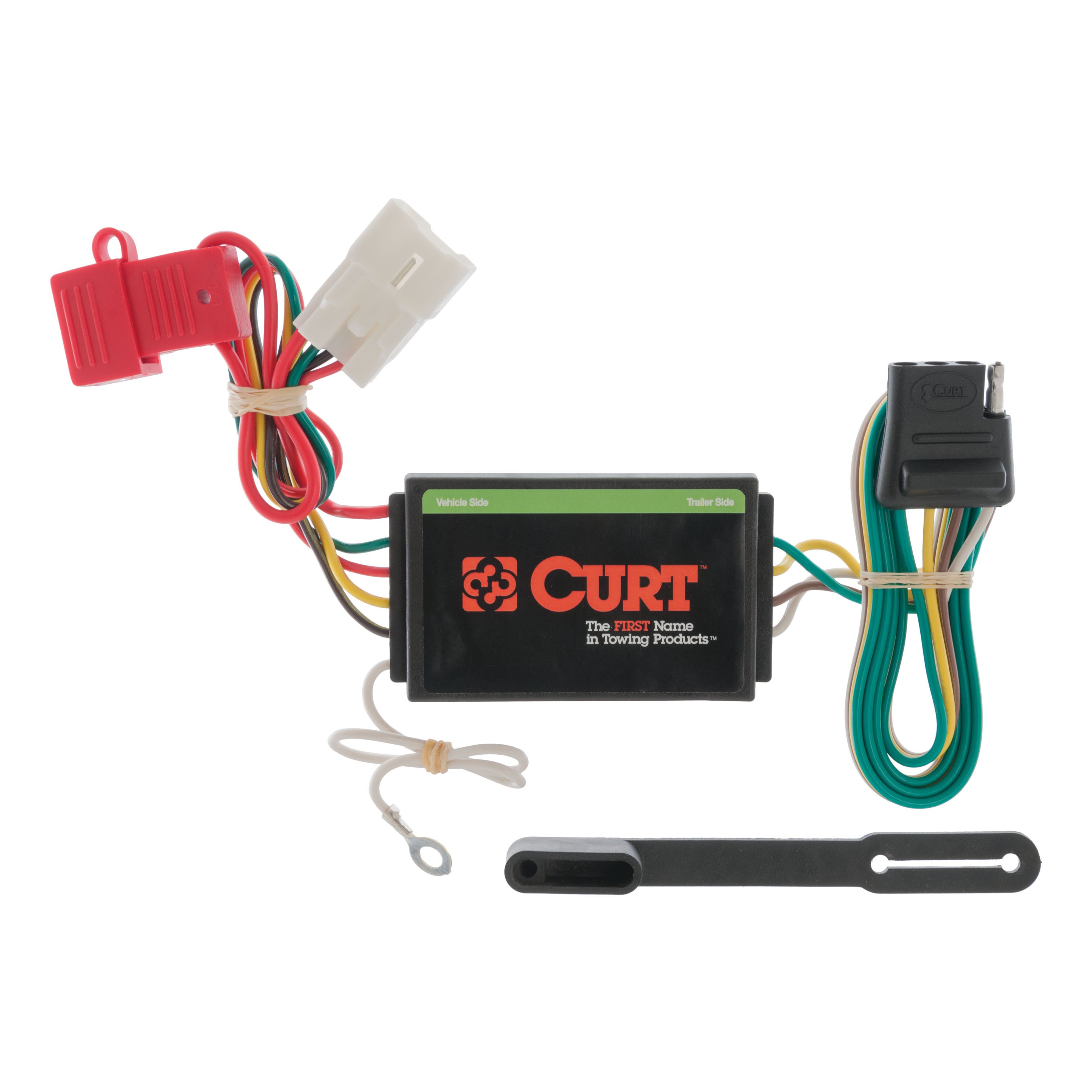 2004 - 2005 Mitsubishi Endeavor Curt 2" Class 3 Trailer Tow Hitch + 5-Flat Wiring Kit Tow Boat/Utility Trailer with Surge Brakes 13569 thumbnail 1