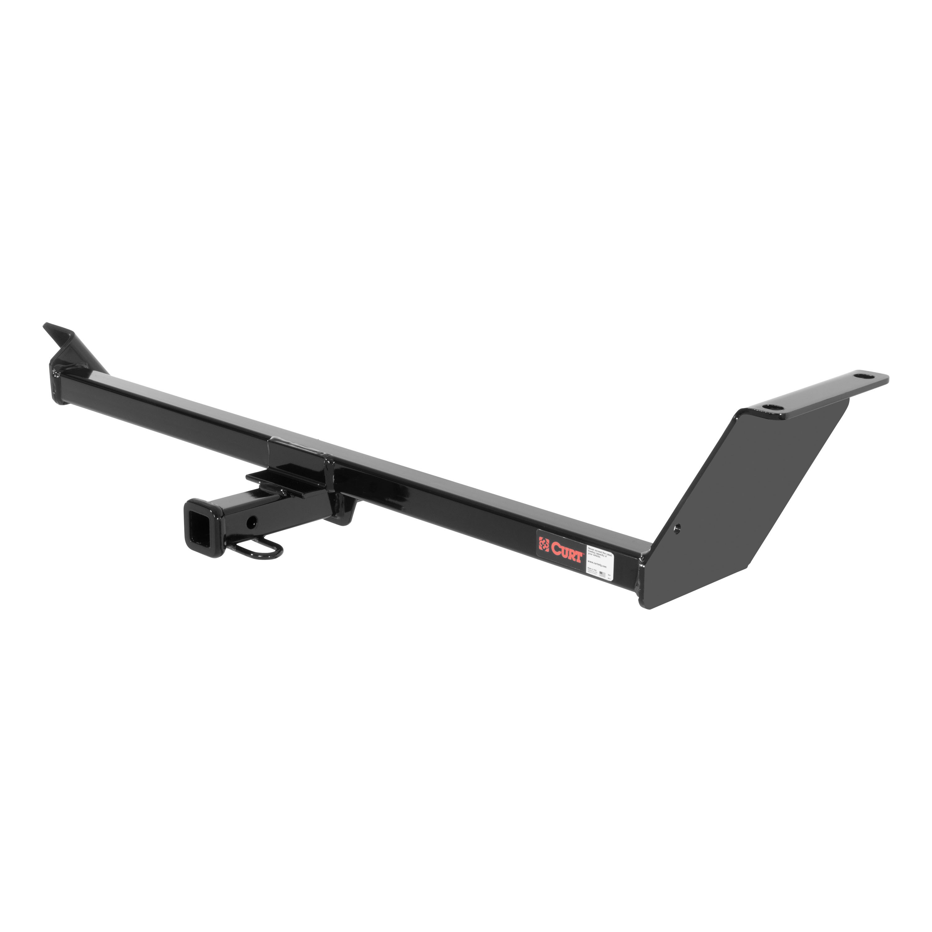 2011 - 2014 Mitsubishi Lancer Sedan, excluding Ralliart and fore to aft mufflers Curt 1-1/4" Class 1 Trailer Tow Hitch + 5-Flat Wiring Kit Tow Boat/Utility Trailer with Surge Brakes 11479 thumbnail 2