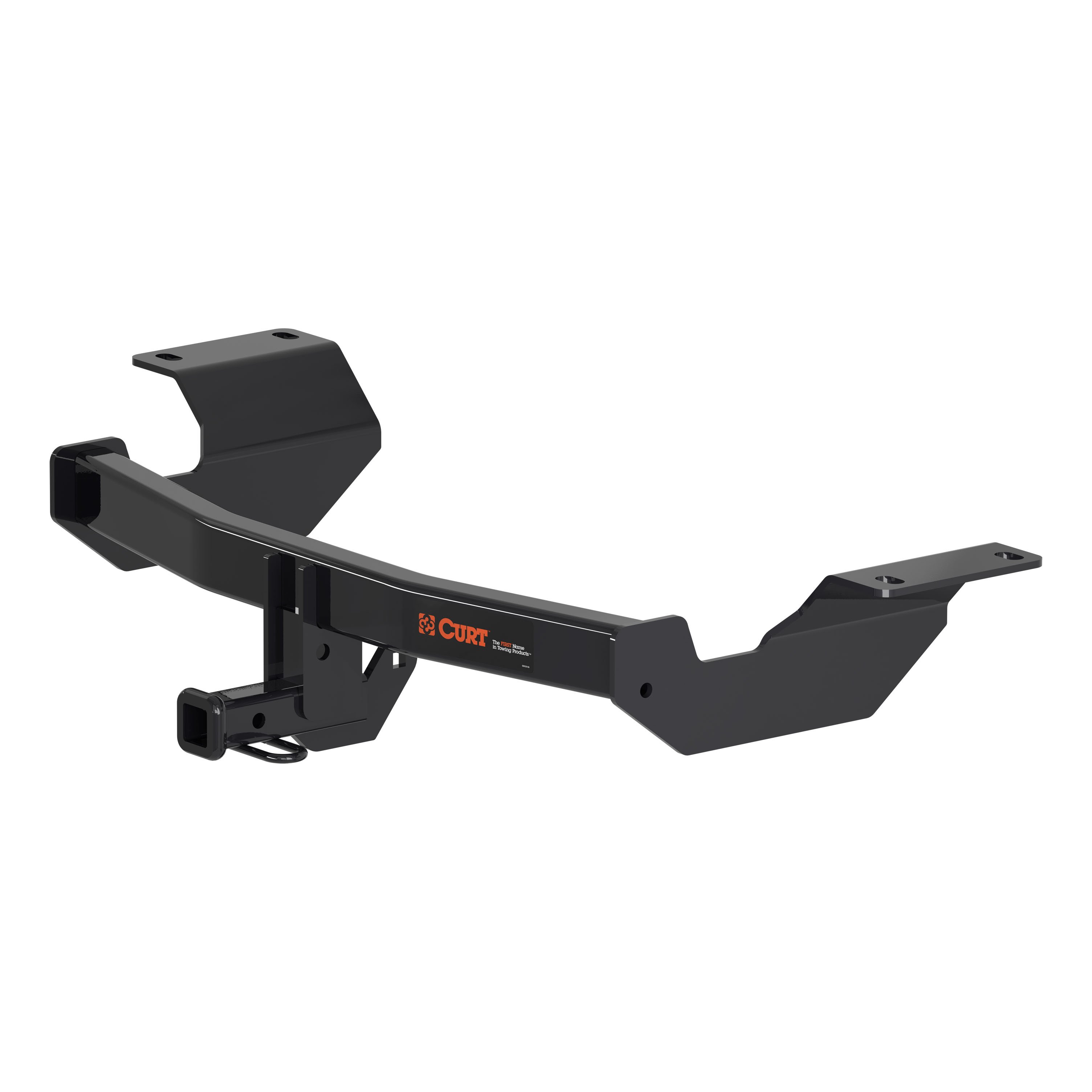 2017 - 2026 Honda CR-V Excluding hybrid and Touring with kick sensor Curt 1-1/4" Class 2 Trailer Tow Hitch + 5-Flat Wiring Kit Tow Boat/Utility Trailer with Surge Brakes 12169 thumbnail 2