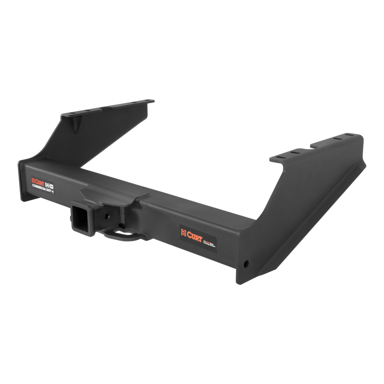 2008 - 2016 Ford F-350 Super Duty Excluding cab & chassis Curt 2-1/2" Class 5 Trailer Tow Hitch + 5-Flat Wiring Kit Tow Boat/Utility Trailer with Surge Brakes 15810 thumbnail 2