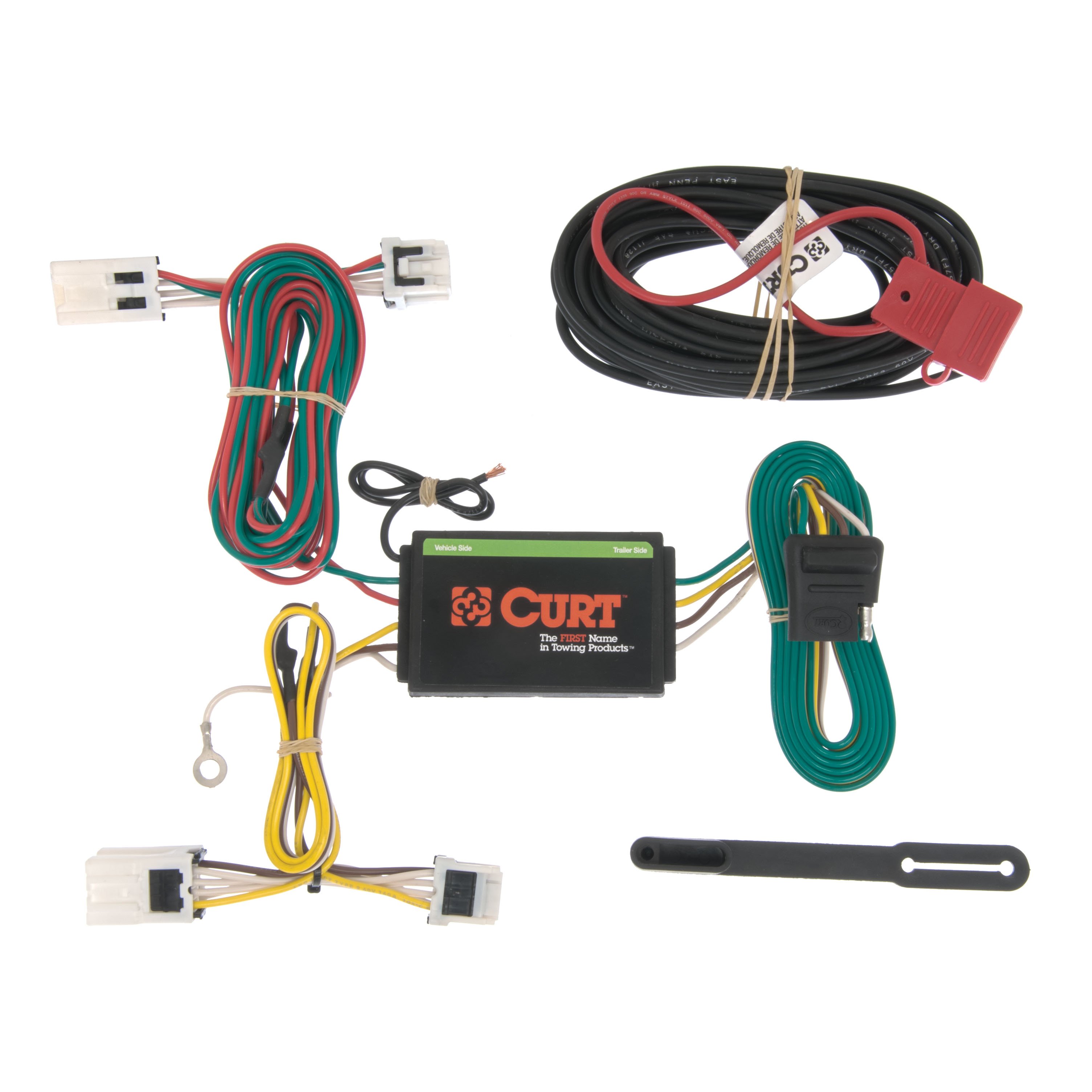2012 - 2021 Nissan NV3500 Curt 2" Class 4 Trailer Tow Hitch + 5-Flat Wiring Kit Tow Boat/Utility Trailer with Surge Brakes 14000 thumbnail 1