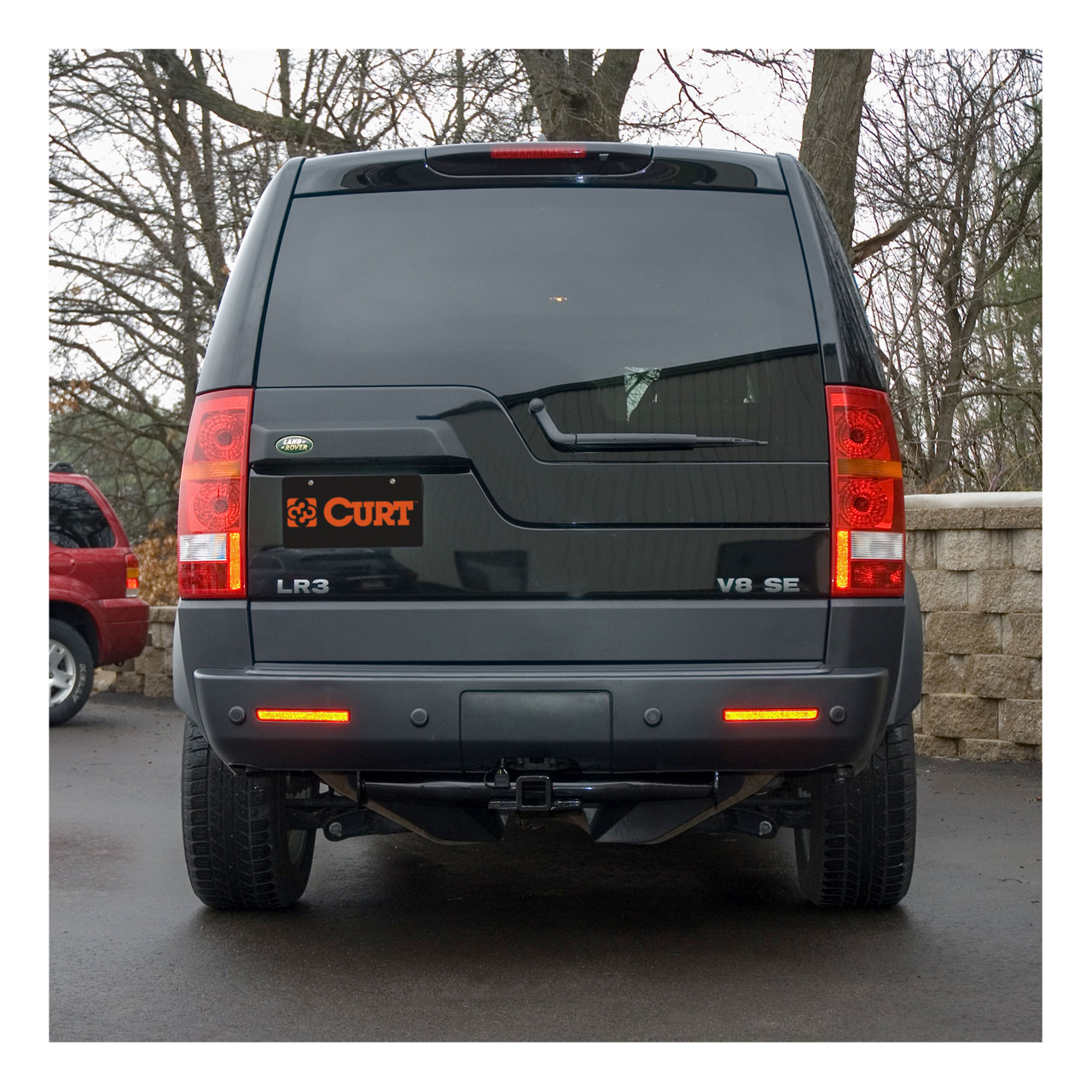 2006 - 2013 Land Rover Range Rover Sport HSE Curt 2" Class 3 Trailer Tow Hitch + 5-Flat Wiring Kit Tow Boat/Utility Trailer with Surge Brakes 13456 thumbnail 8