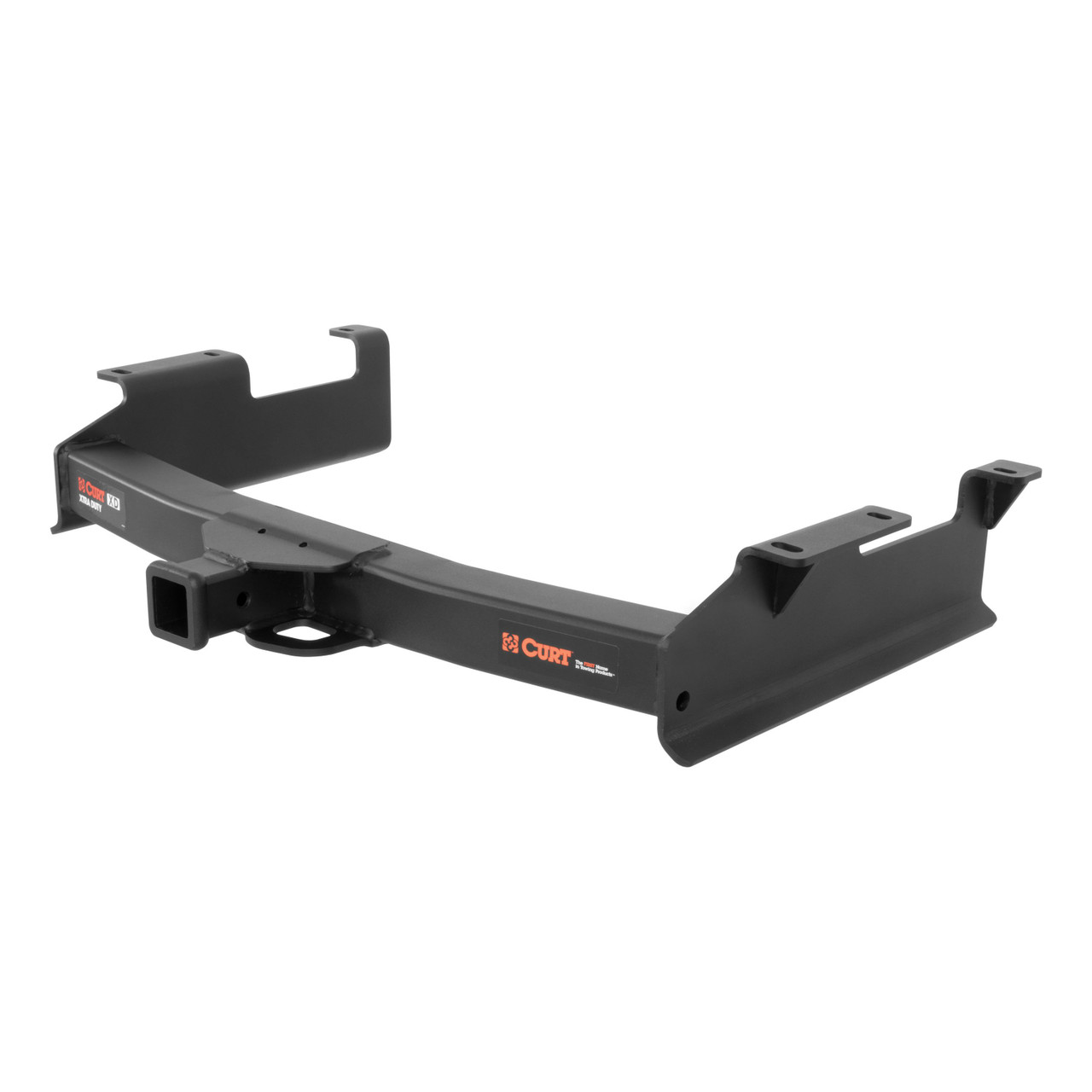 2007 Chevrolet Silverado 3500 Classic Factory replacement hitch Curt 2" Class 5 Trailer Tow Hitch + 5-Flat Wiring Kit Tow Boat/Utility Trailer with Surge Brakes 15312 thumbnail 2