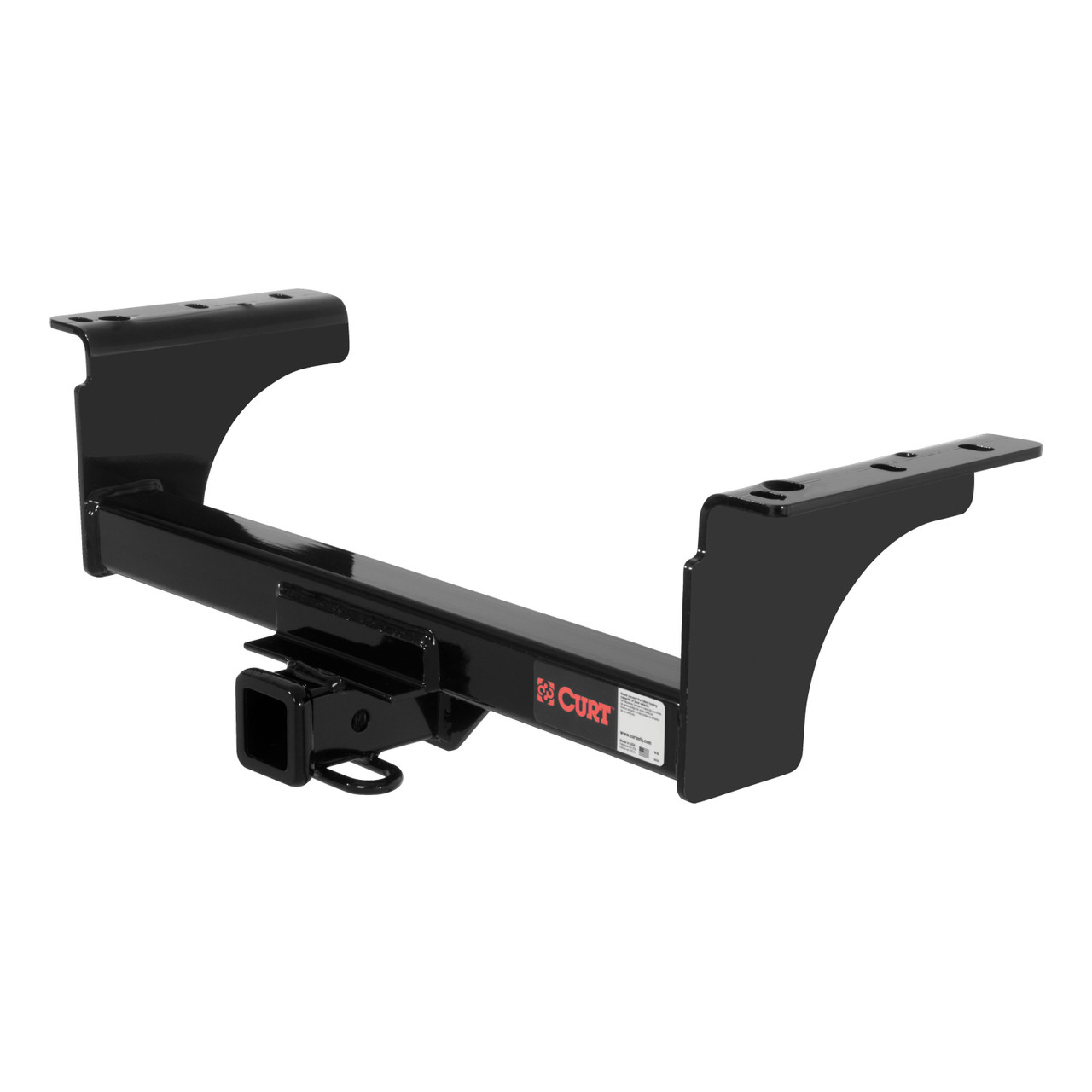 2007 - 2010 Dodge Ram 3500 Cab & chassis Curt 2" Class 4 Trailer Tow Hitch + 5-Flat Wiring Kit Tow Boat/Utility Trailer with Surge Brakes 14070 thumbnail 2