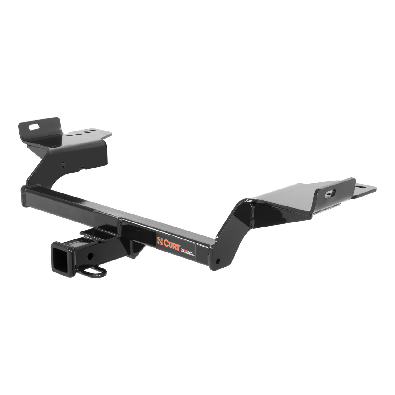 2017 - 2018 Ford Escape Excluding SE models Curt 2" Class 3 Trailer Tow Hitch + 5-Flat Wiring Kit Tow Boat/Utility Trailer with Surge Brakes 13186 thumbnail 2