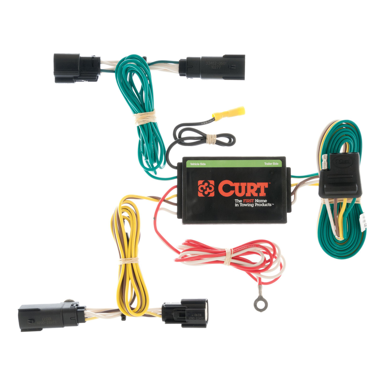 2011 - 2015 Lincoln MKX Fits beneath factory 1-1/4" receiver Curt 1-1/4" Class 2 Trailer Tow Hitch + 5-Flat Wiring Kit Tow Boat/Utility Trailer with Surge Brakes 12036 thumbnail 1