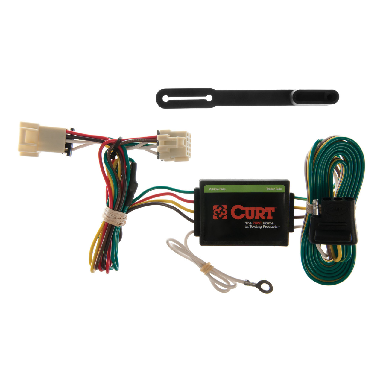 1997 - 2005 Chevrolet Venture Curt 2" Class 3 Trailer Tow Hitch + 5-Flat Wiring Kit Tow Boat/Utility Trailer with Surge Brakes 13344 thumbnail 1