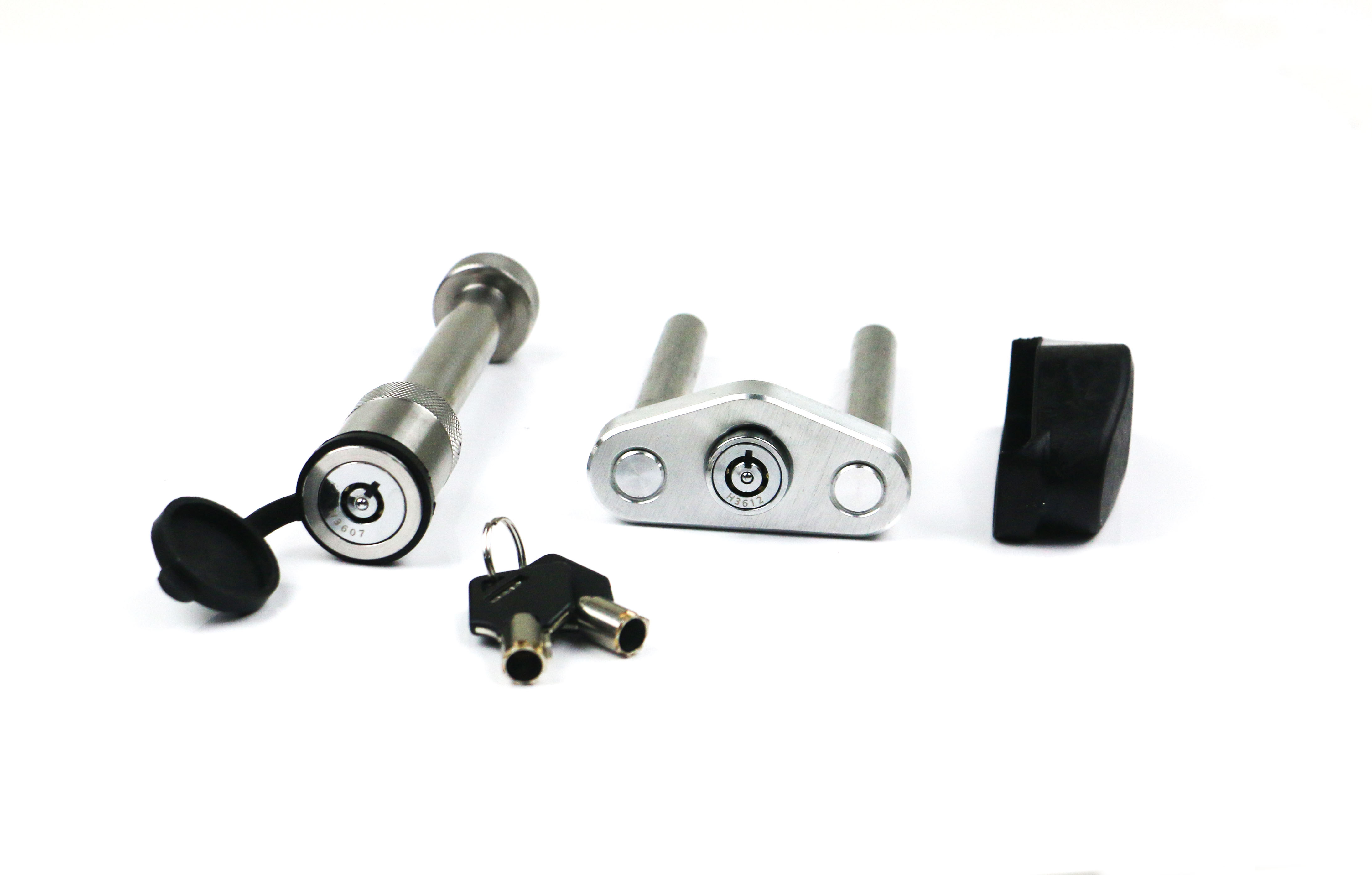 Weigh Safe Dual Pin Lock Plate Key Assembly - Hitch Locking Pin Combo Keyed Alike WS06 thumbnail 0