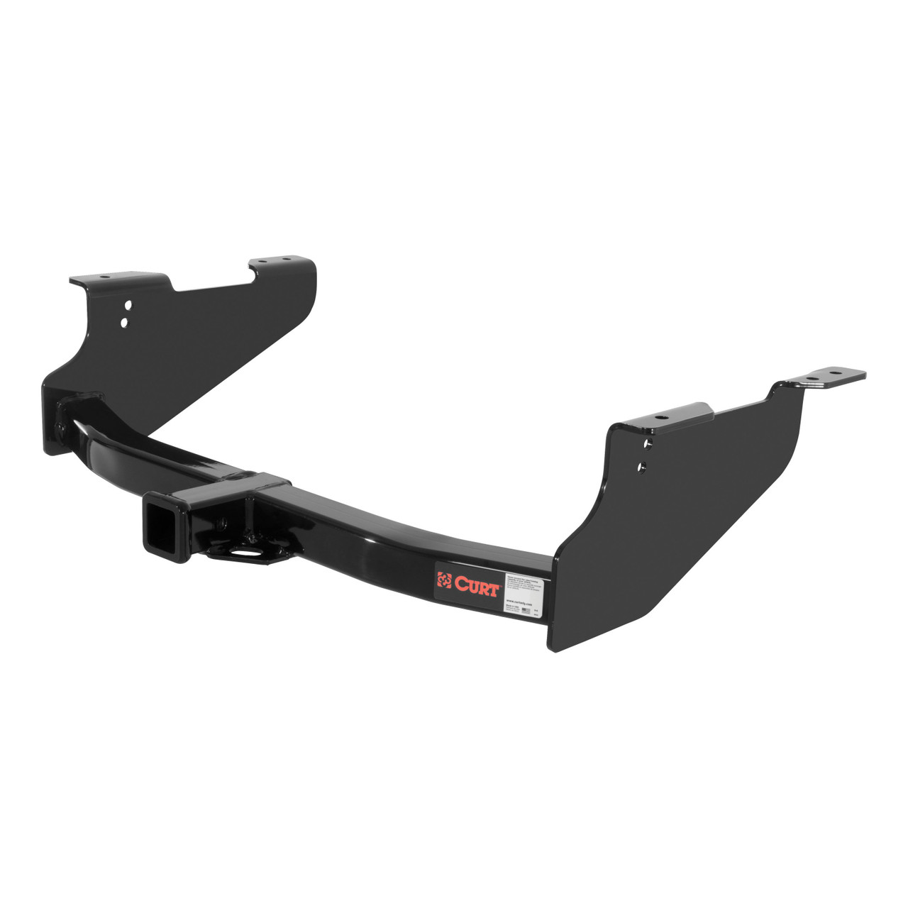 2011 - 2024 RAM 3500 6' bed, excluding factory receiver Curt 2" Class 4 Trailer Tow Hitch + 5-Flat Wiring Kit Tow Boat/Utility Trailer with Surge Brakes 14361 thumbnail 2