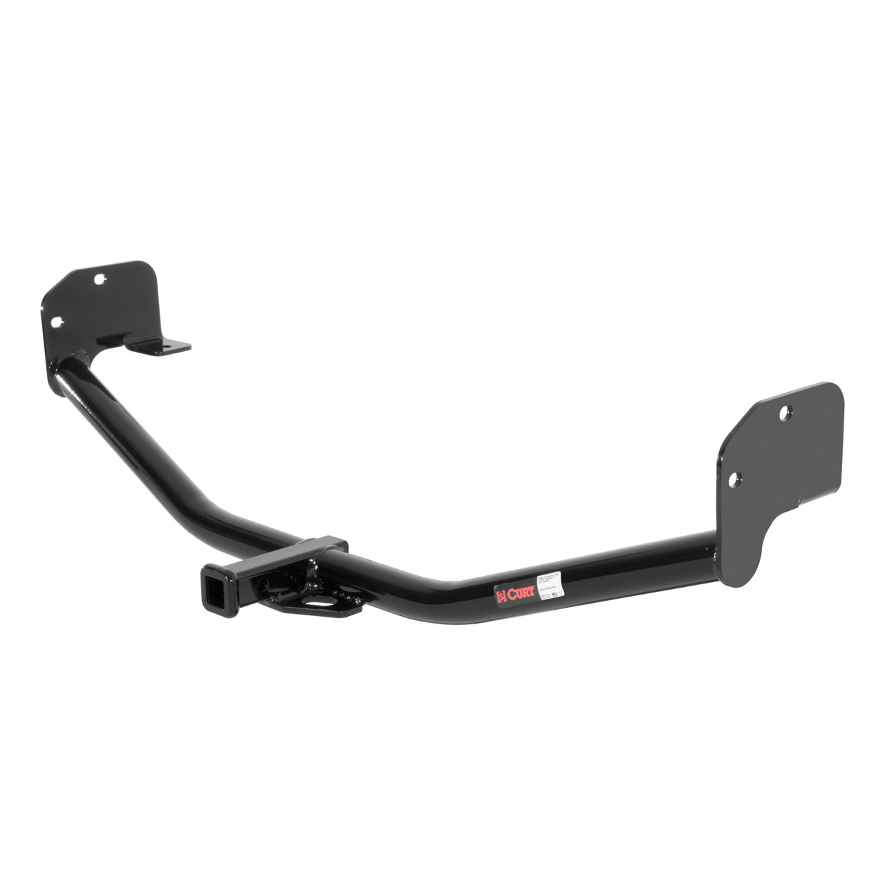 2010 Ford Mustang Convertible Curt 1-1/4" Class 1 Trailer Tow Hitch + 5-Flat Wiring Kit Tow Boat/Utility Trailer with Surge Brakes 11048 thumbnail 2