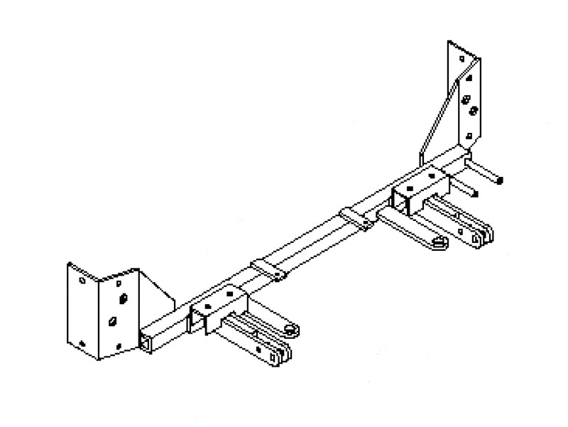 BlueOx Tow Bar Base Plate, Front Mount, RV Flat Towing for Select, CHRYSLER SEBRING E13 thumbnail 0