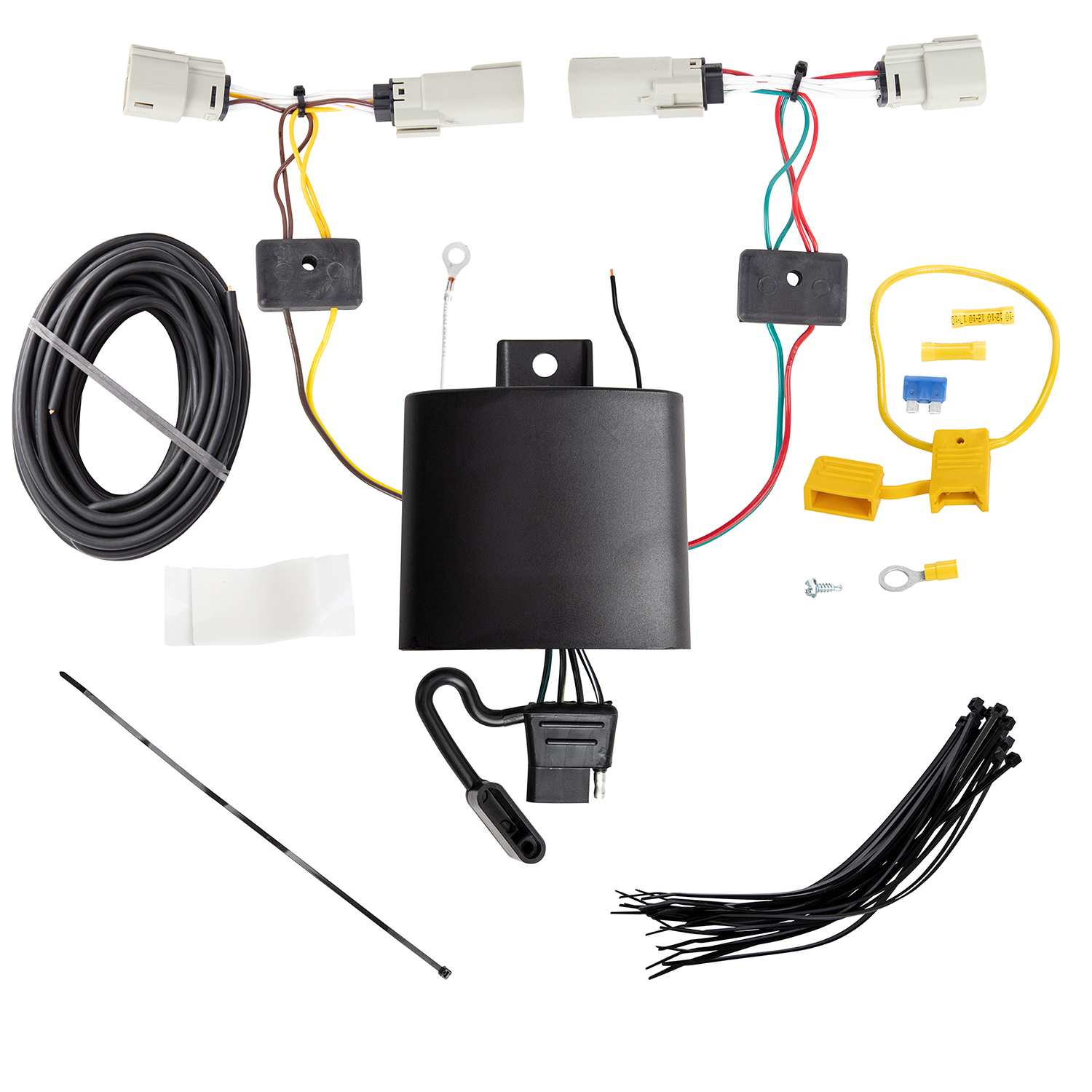 2019-2024 Ford Edge, 2019-2024 Ford Edge, 2019-2024 Ford Edge, 2019-2024 Ford Edge Tekonsha Plug & Play T-Connector Adapter Trailer Wiring 118805 thumbnail 0