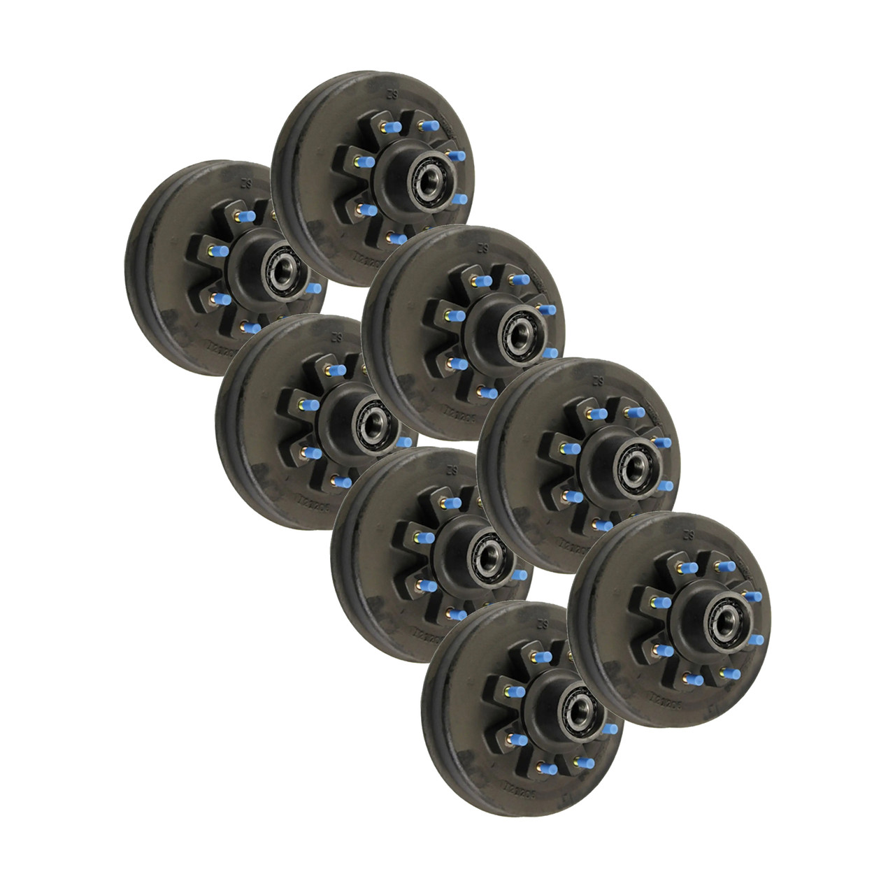 Lippert (8-Pack) 12K Threaded Idler Hub - , 8 on 6-1/2", 16-17-1/2" Wheel, 5/8" Studs, Grease - Heavy-Duty Trailer Component LIPKIT805B9 thumbnail 0